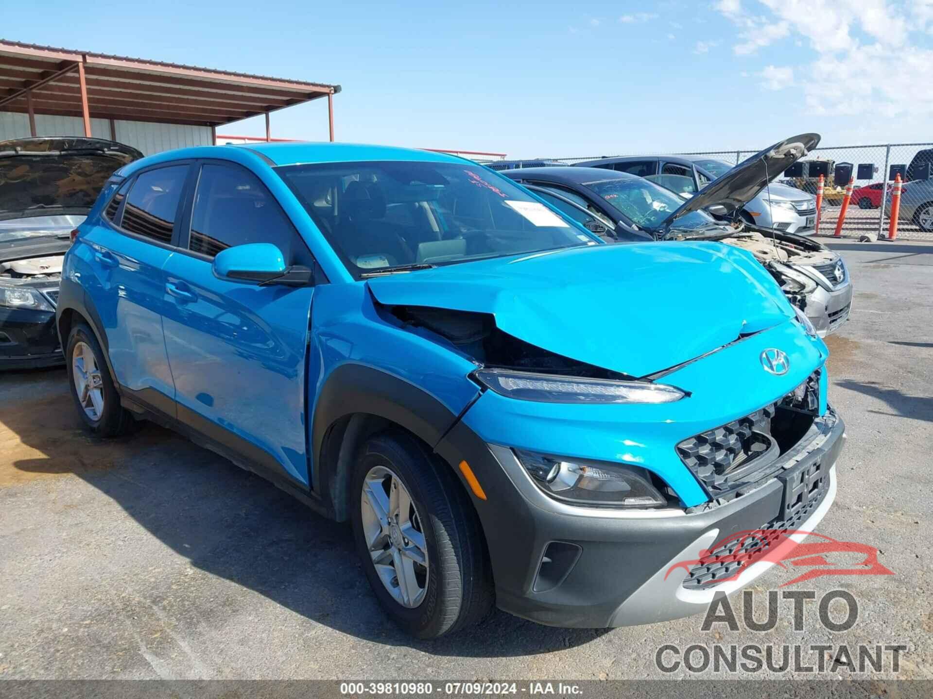 HYUNDAI KONA 2022 - KM8K22AB6NU785750