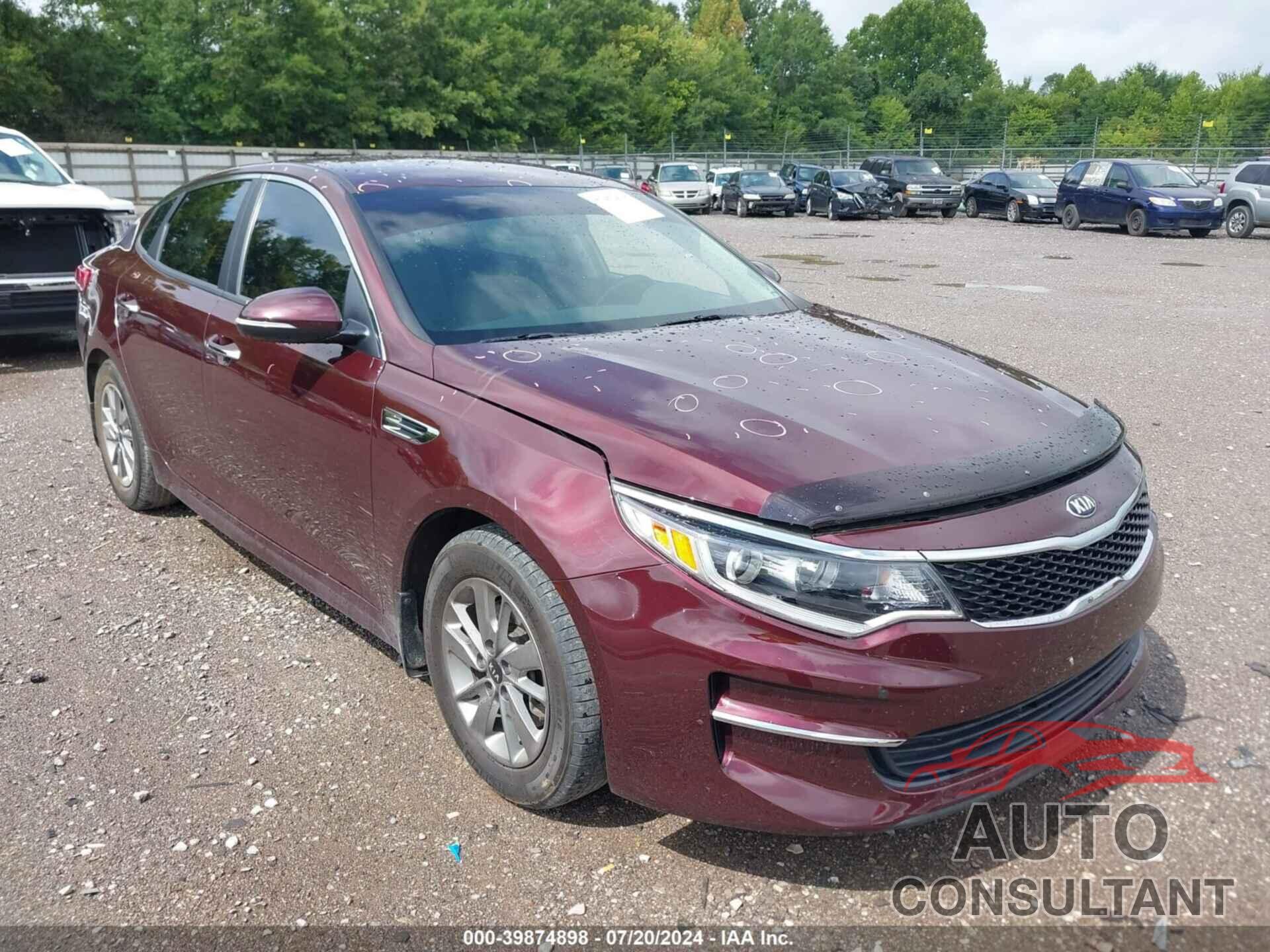 KIA OPTIMA 2016 - 5XXGT4L17GG103247