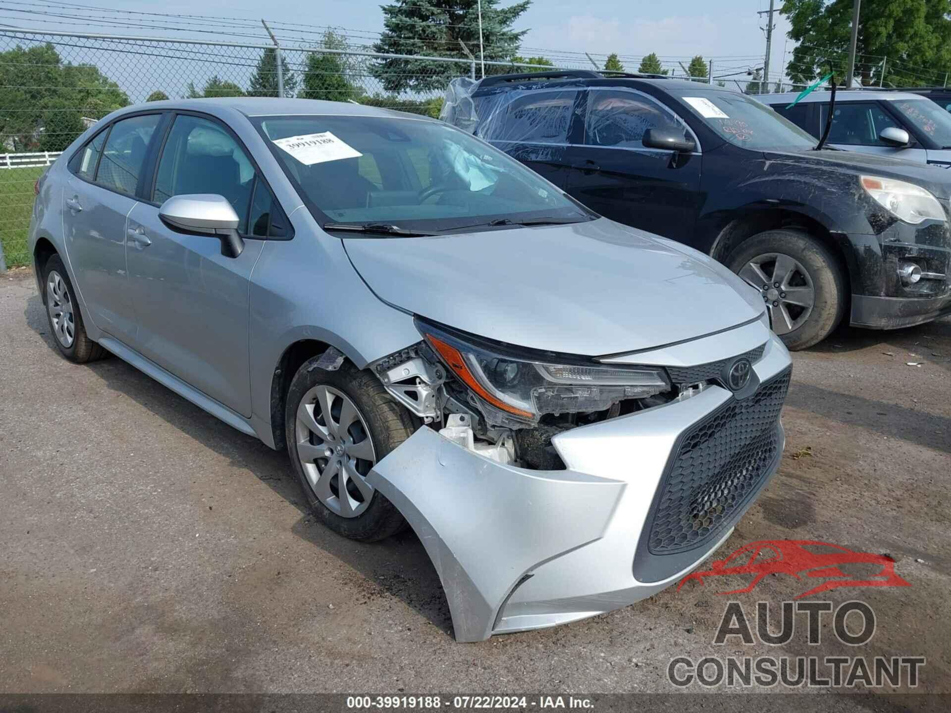 TOYOTA COROLLA 2020 - JTDEPRAE8LJ080050