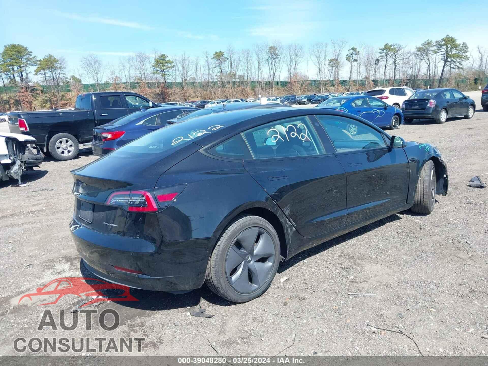 TESLA MODEL 3 2021 - 5YJ3E1EB3MF855216