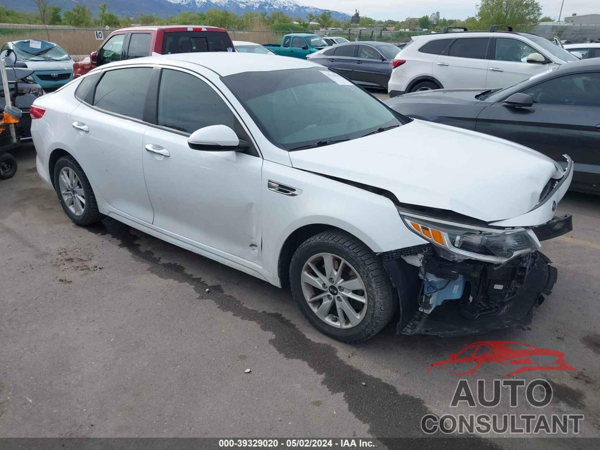KIA OPTIMA 2018 - 5XXGT4L36JG221539