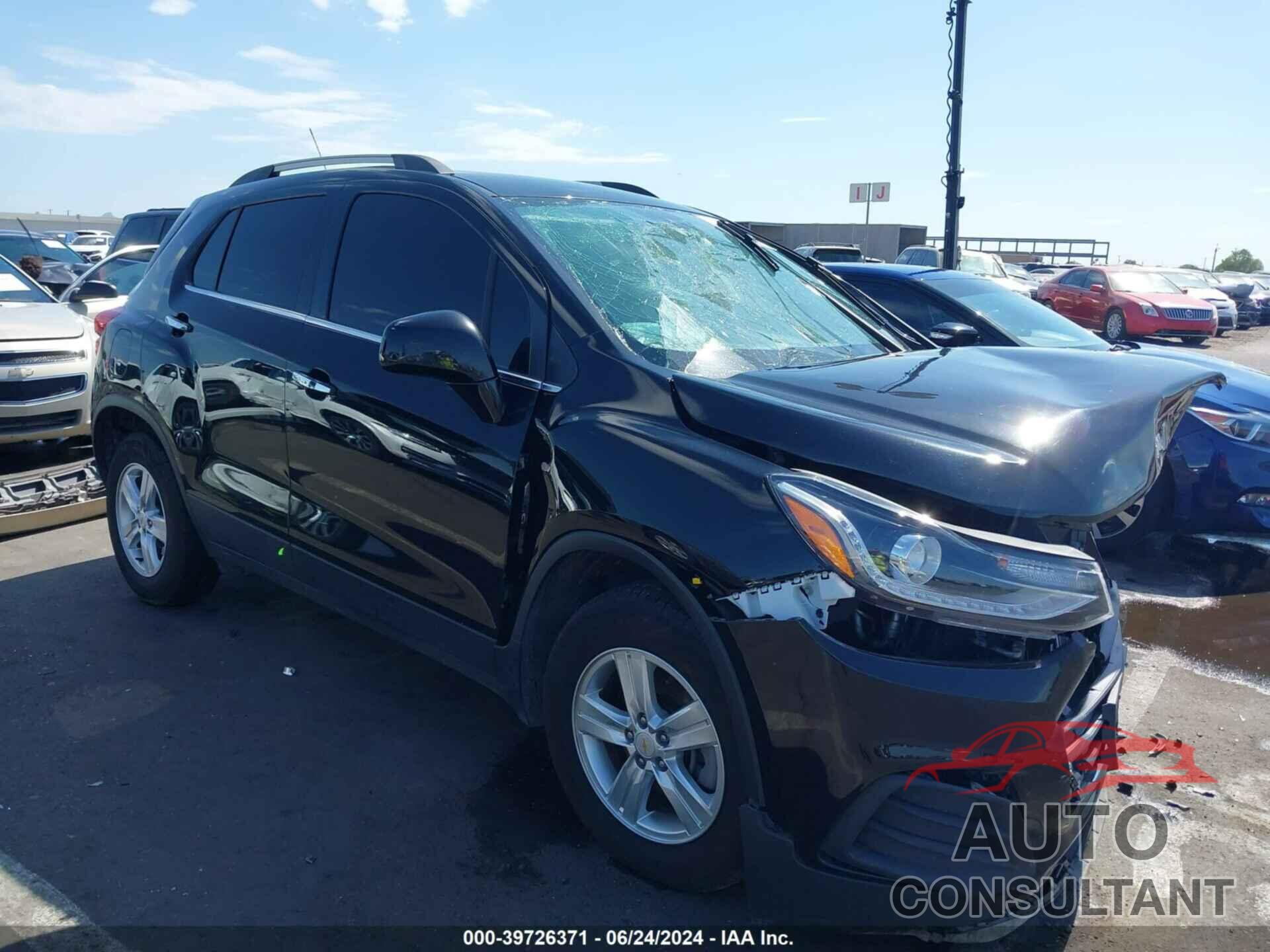 CHEVROLET TRAX 2019 - KL7CJLSB6KB880863