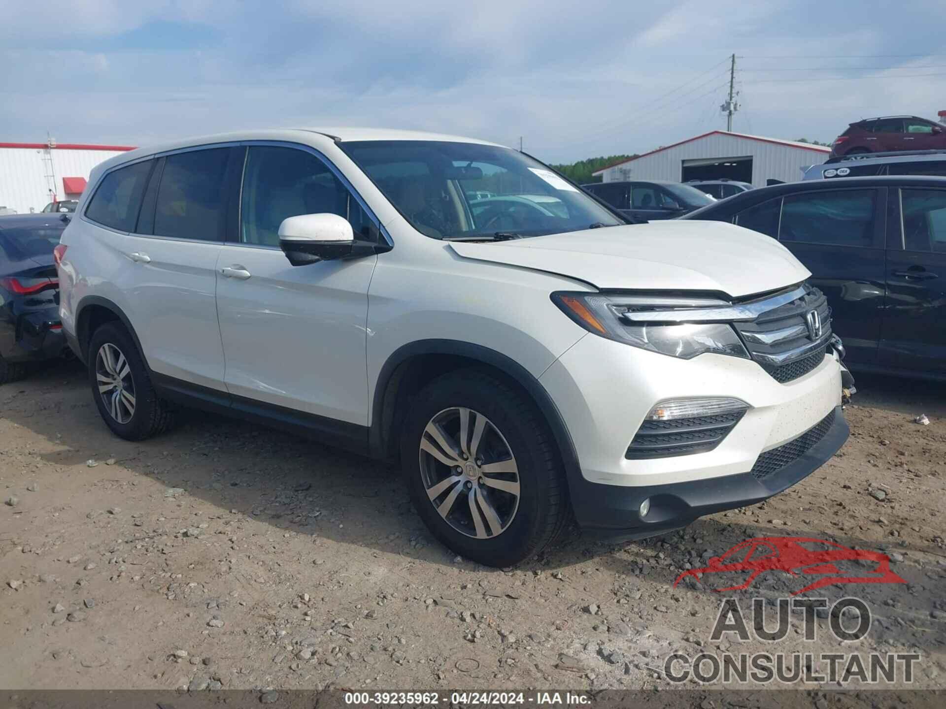 HONDA PILOT 2016 - 5FNYF6H3XGB094161