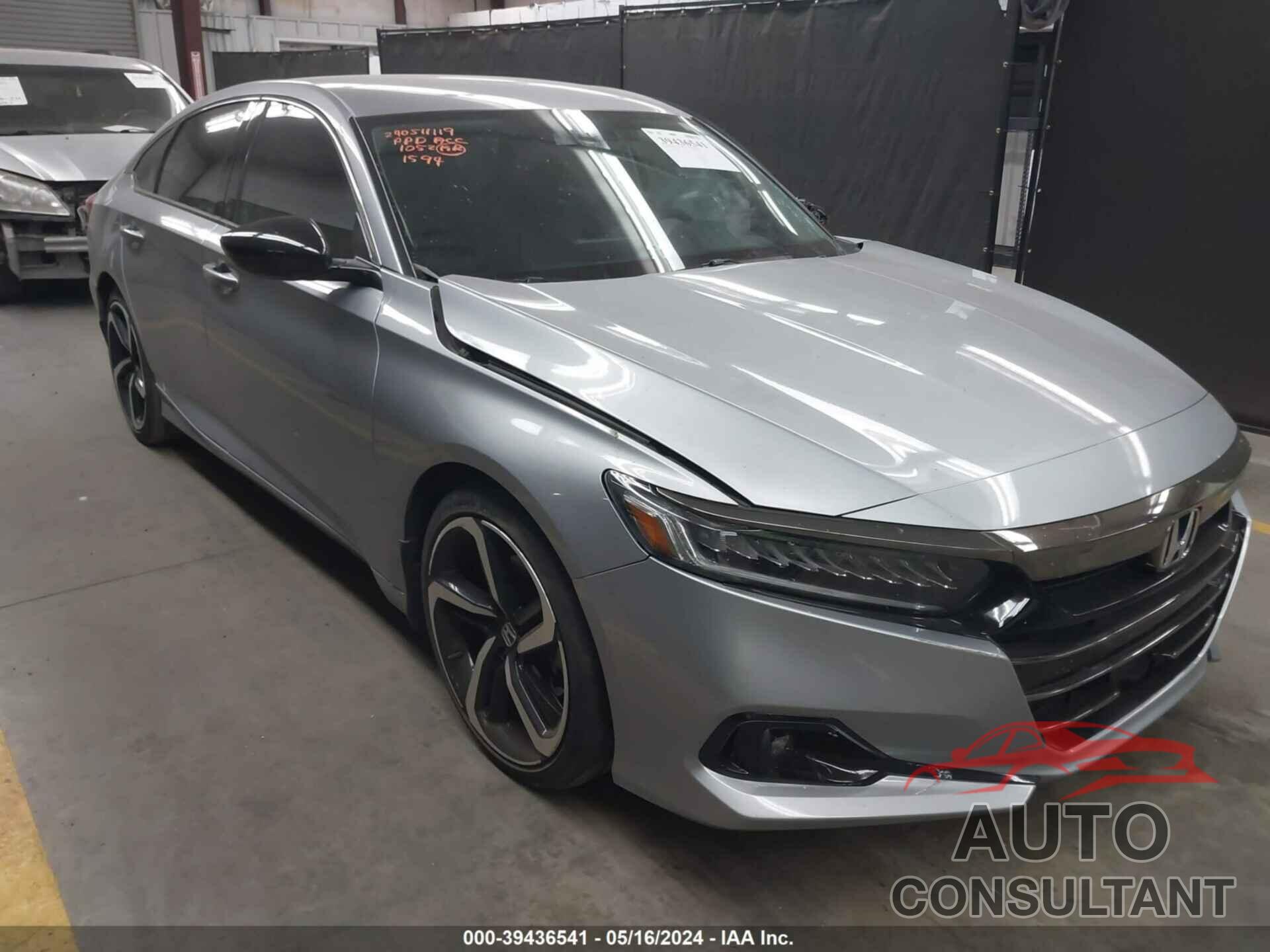 HONDA ACCORD 2021 - 1HGCV1F45MA111594