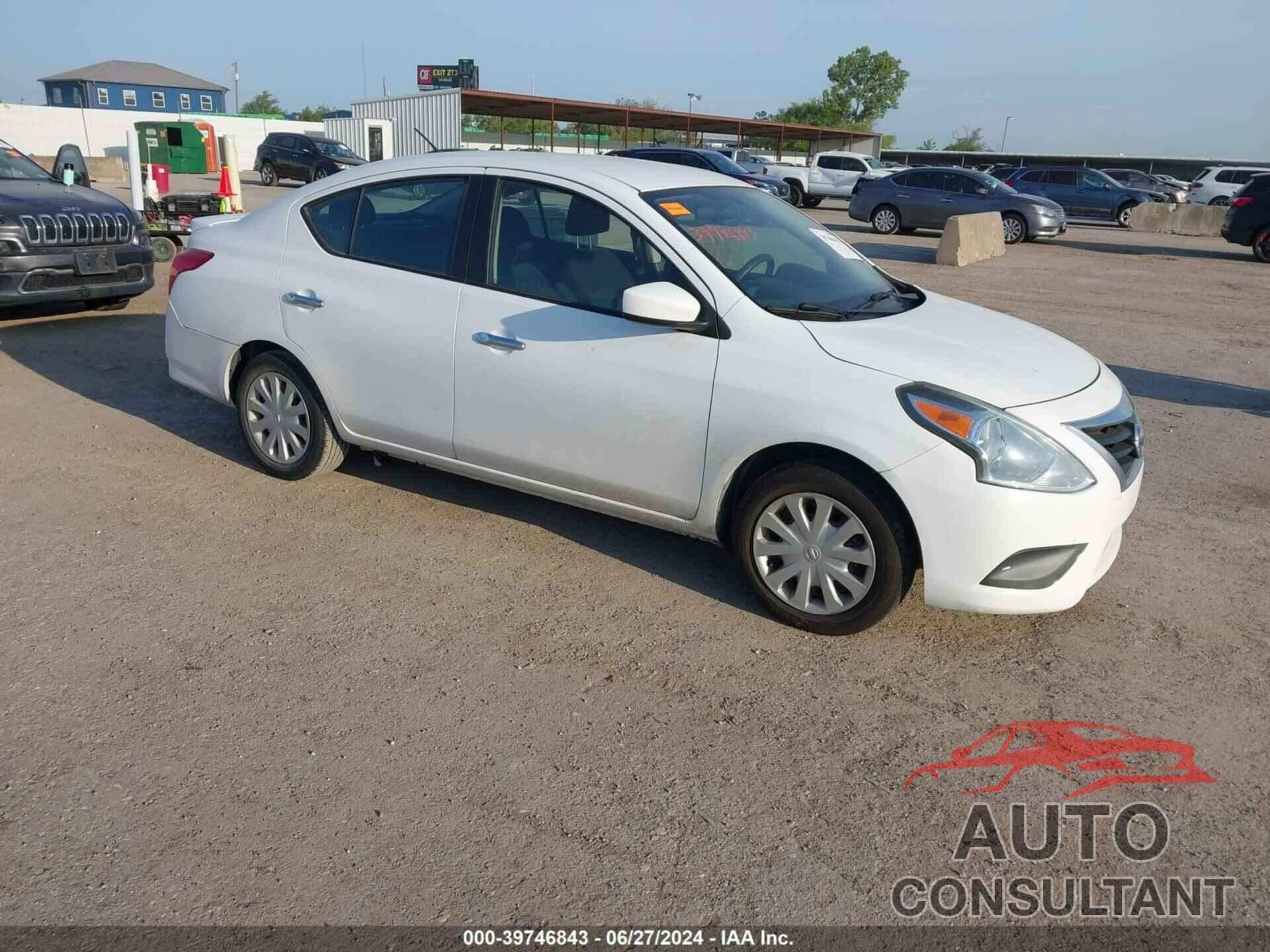 NISSAN VERSA 2016 - 3N1CN7AP1GL854126