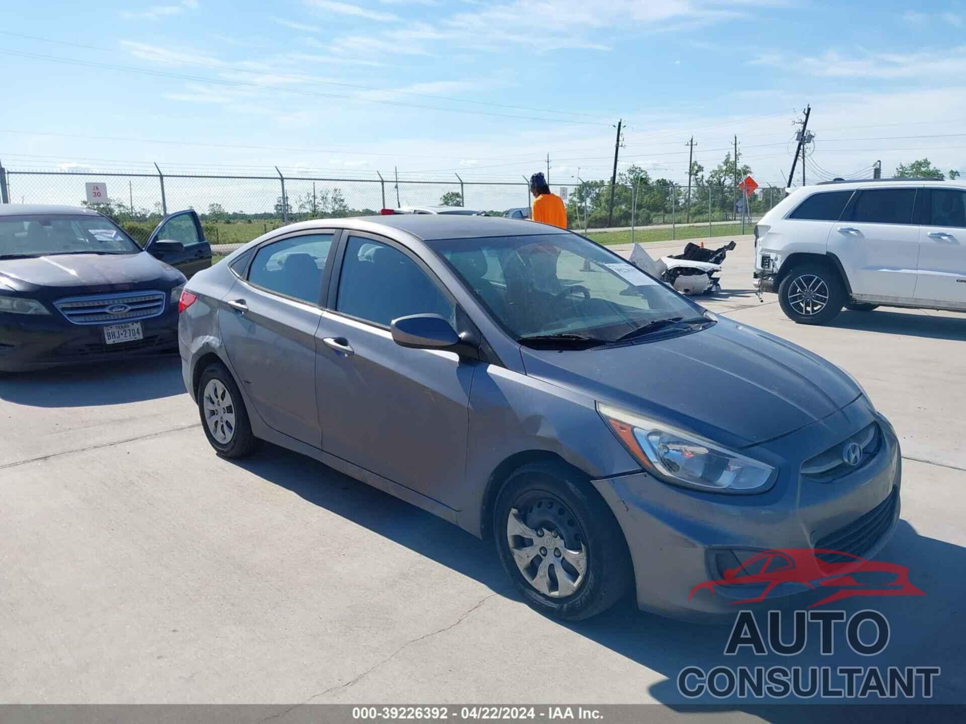 HYUNDAI ACCENT 2016 - KMHCT4AE0GU072546