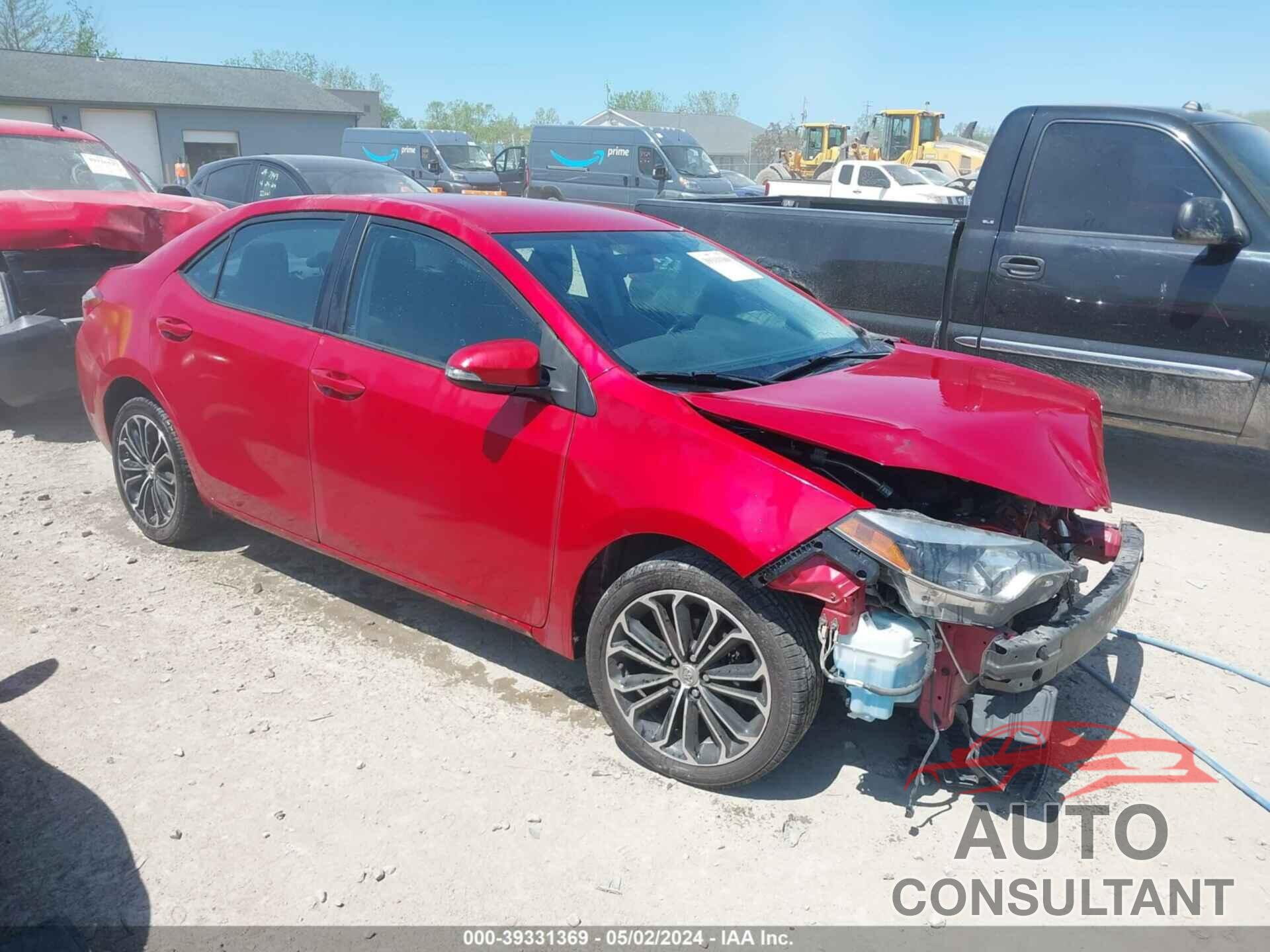 TOYOTA COROLLA 2016 - 2T1BURHE0GC600261