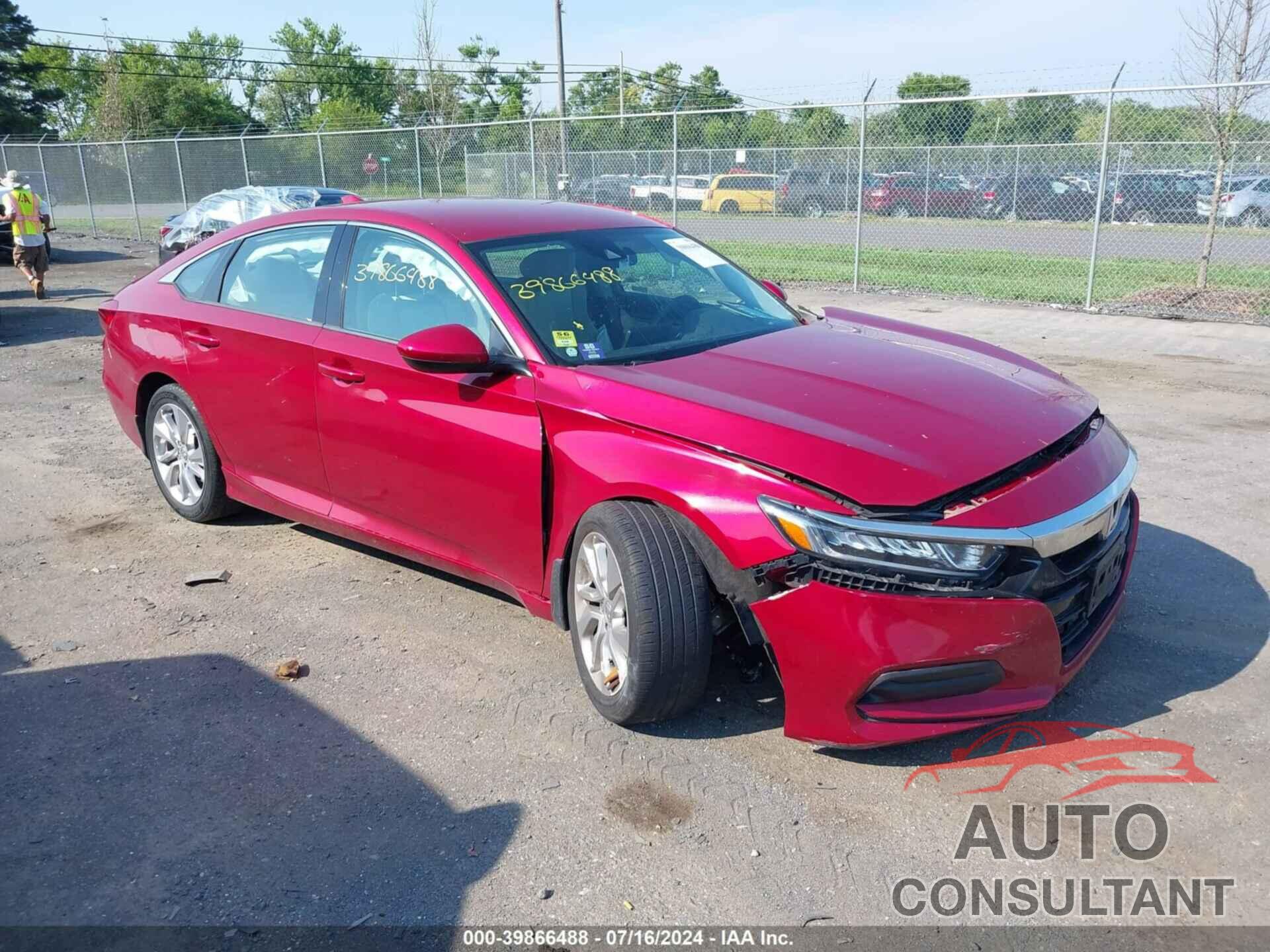 HONDA ACCORD 2019 - 1HGCV1F15KA075506