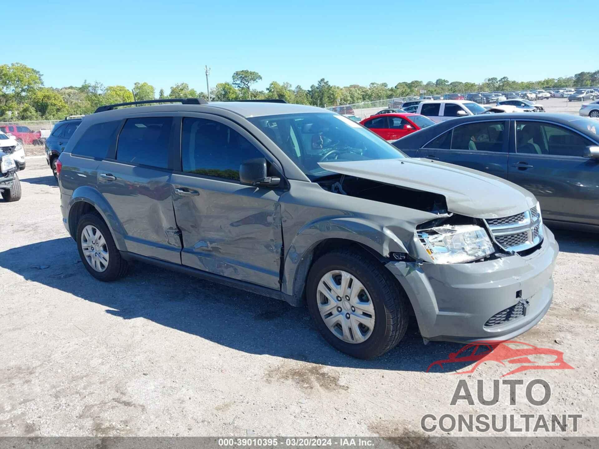 DODGE JOURNEY 2020 - 3C4PDCAB5LT250555