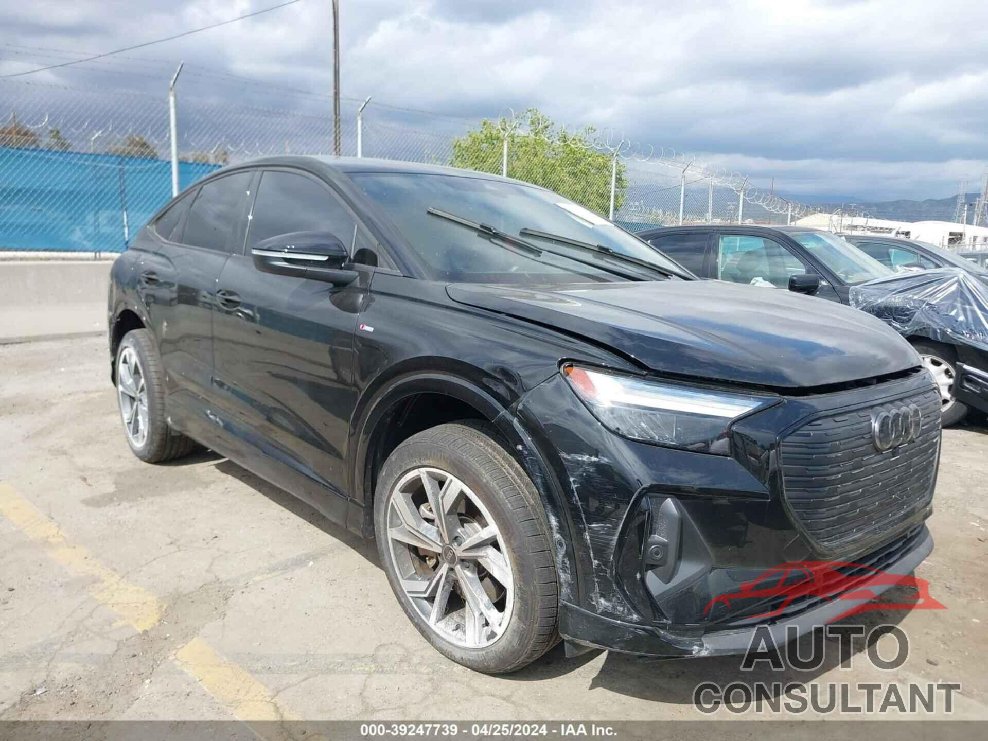 AUDI Q4 SPORTBACK E-TRON 2024 - WA132BFZ9RP009836