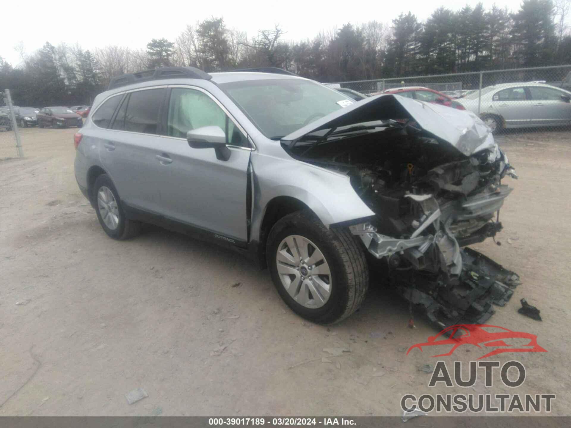SUBARU OUTBACK 2019 - 4S4BSAFCXK3344927