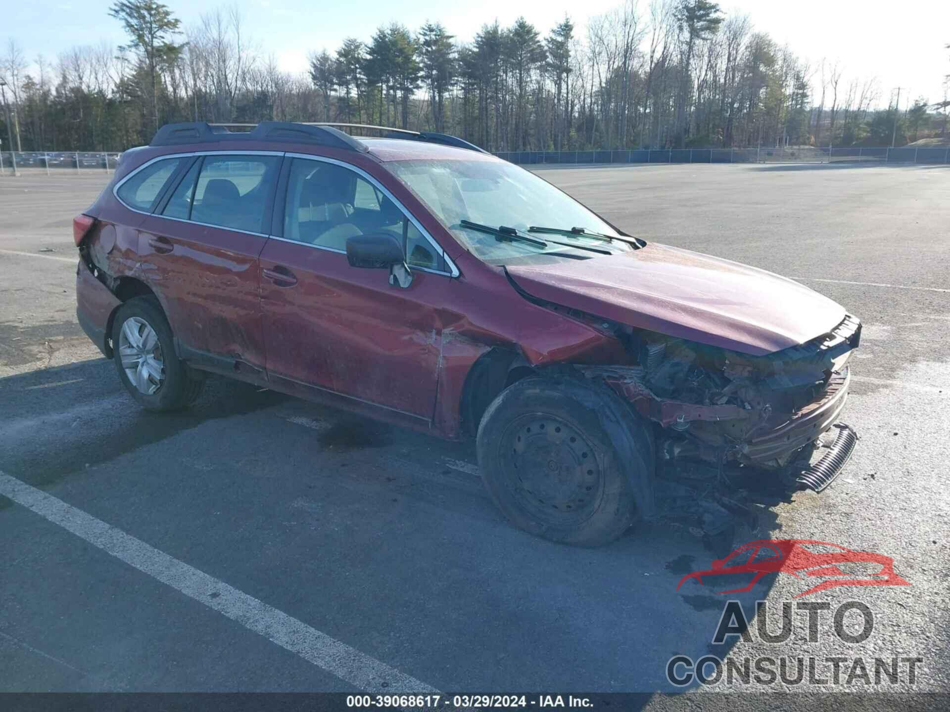 SUBARU OUTBACK 2016 - 4S4BSAAC1G3315878