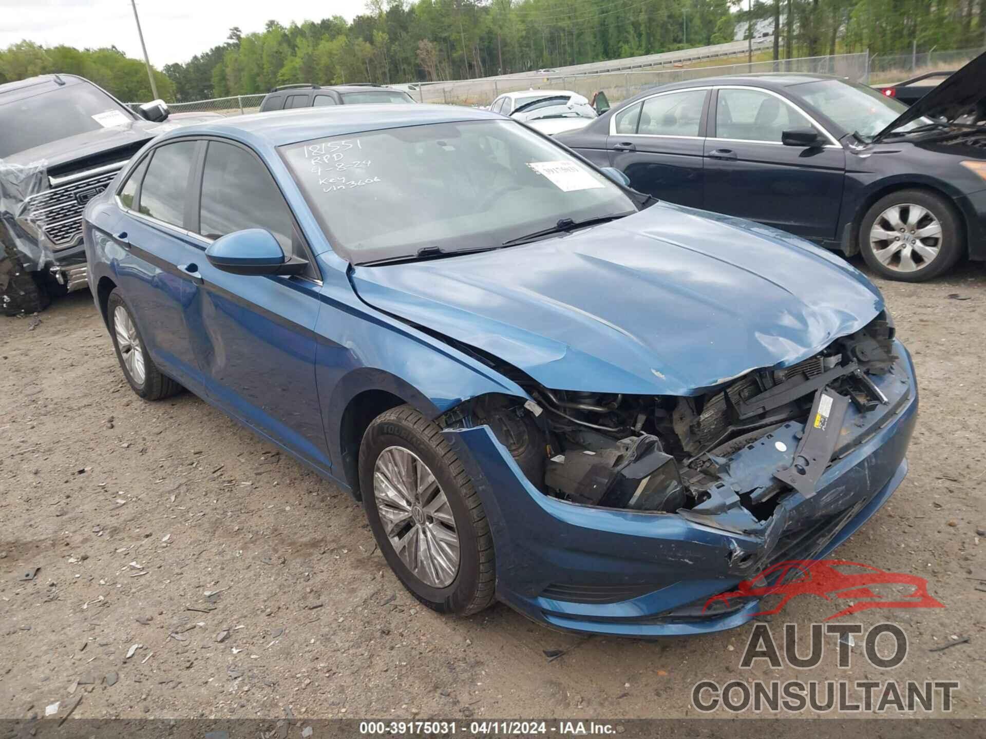 VOLKSWAGEN JETTA 2019 - 3VWN57BU7KM073606