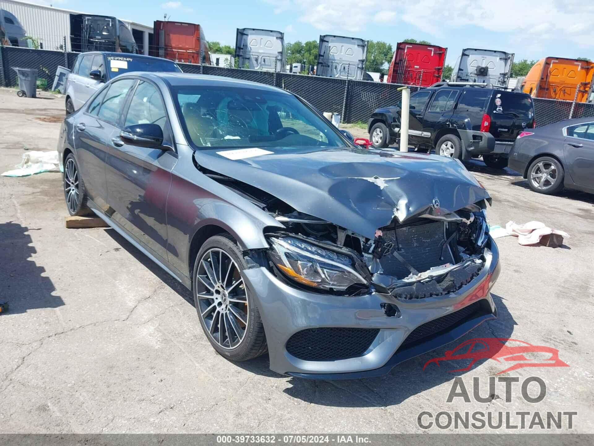 MERCEDES-BENZ C 300 2018 - 55SWF4KB2JU259041