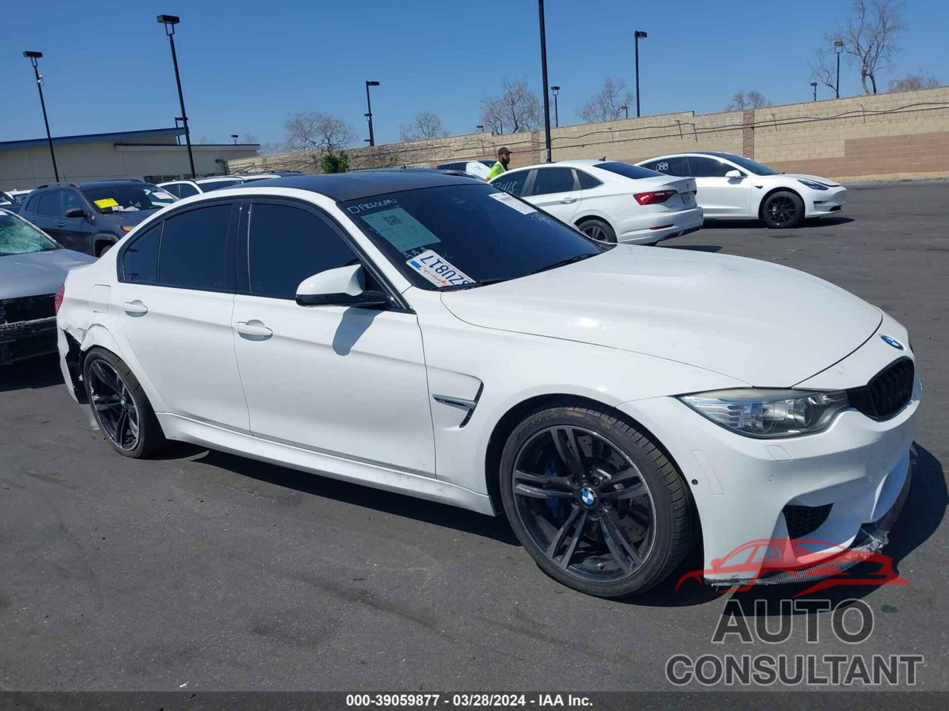 BMW M3 2017 - WBS8M9C33H5G86157