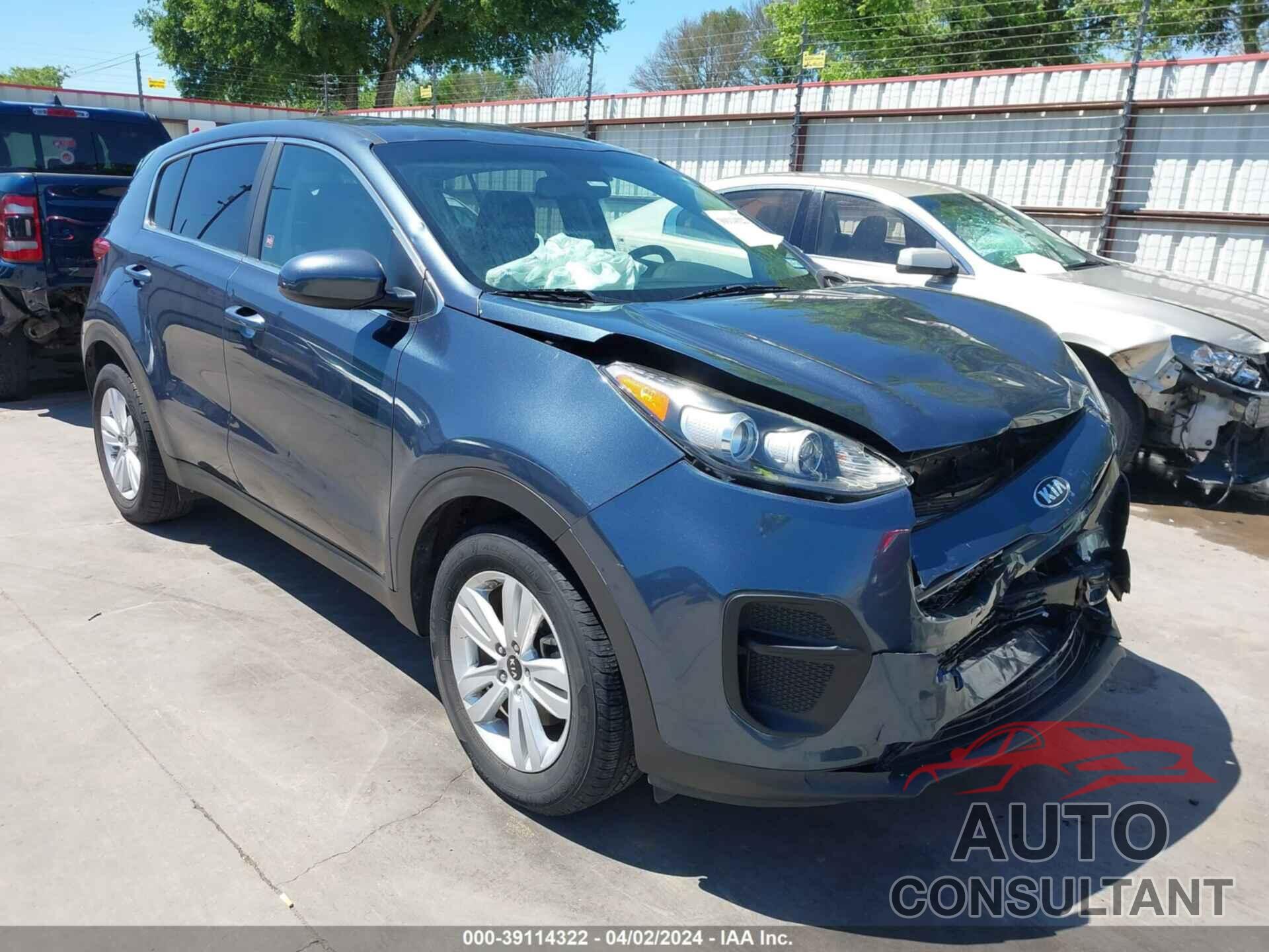 KIA SPORTAGE 2019 - KNDPM3AC3K7596728