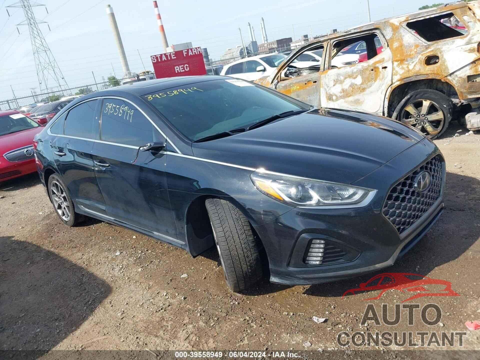 HYUNDAI SONATA 2018 - 5NPE34AB4JH692675