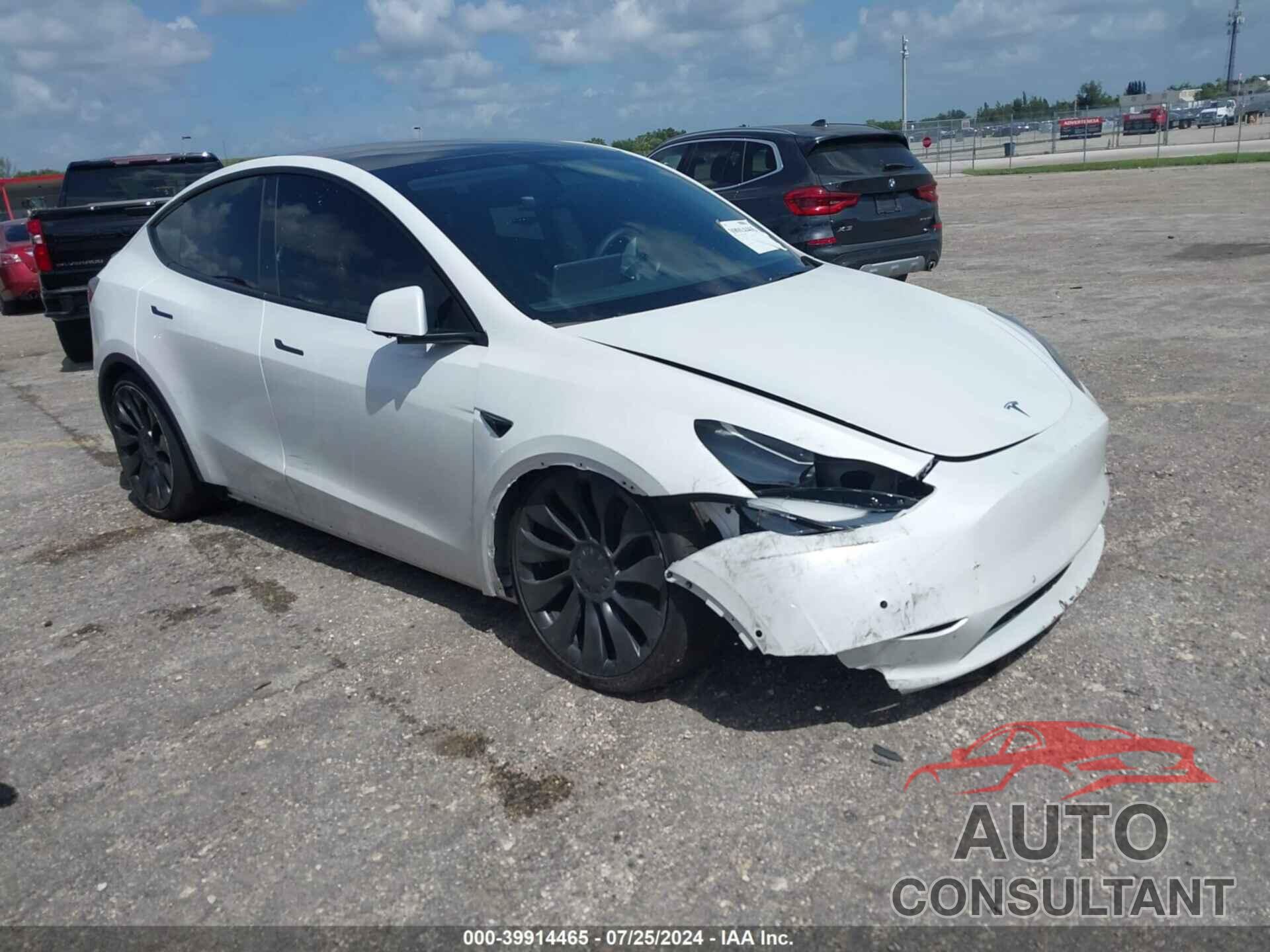 TESLA MODEL Y 2022 - 7SAYGDEF2NF562979