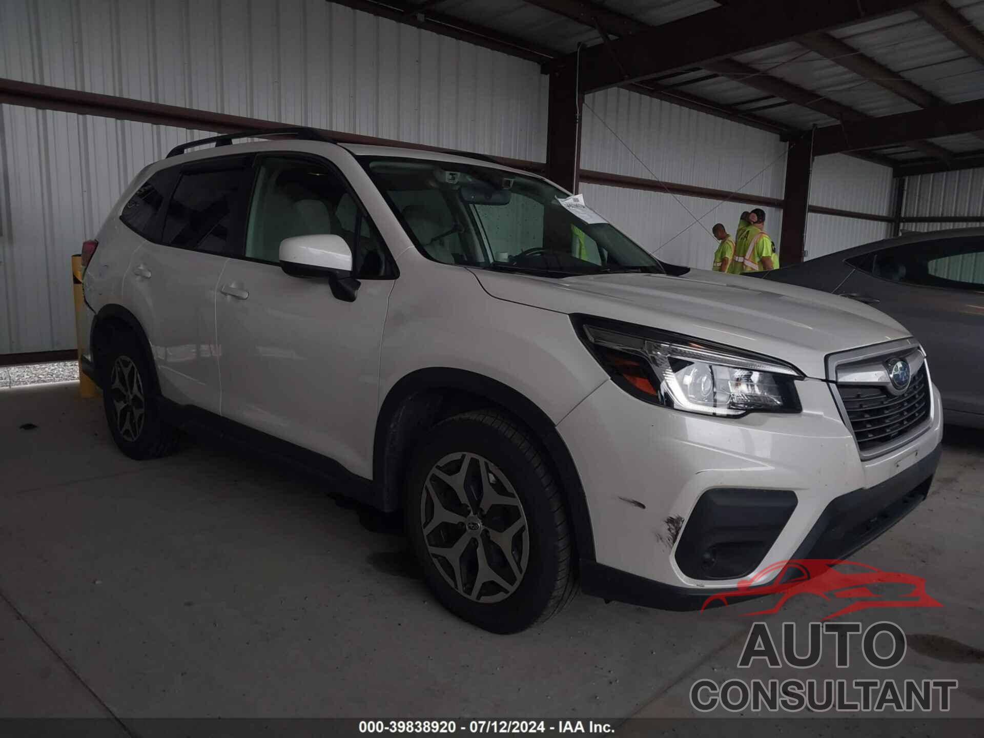 SUBARU FORESTER 2019 - JF2SKAGCXKH564317