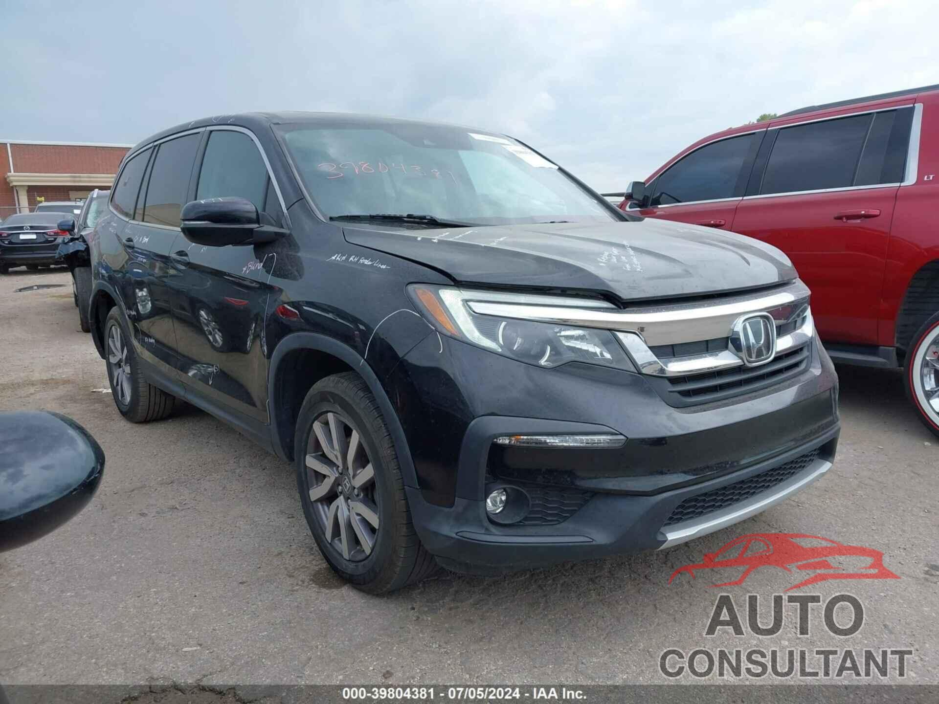 HONDA PILOT 2021 - 5FNYF5H50MB039189