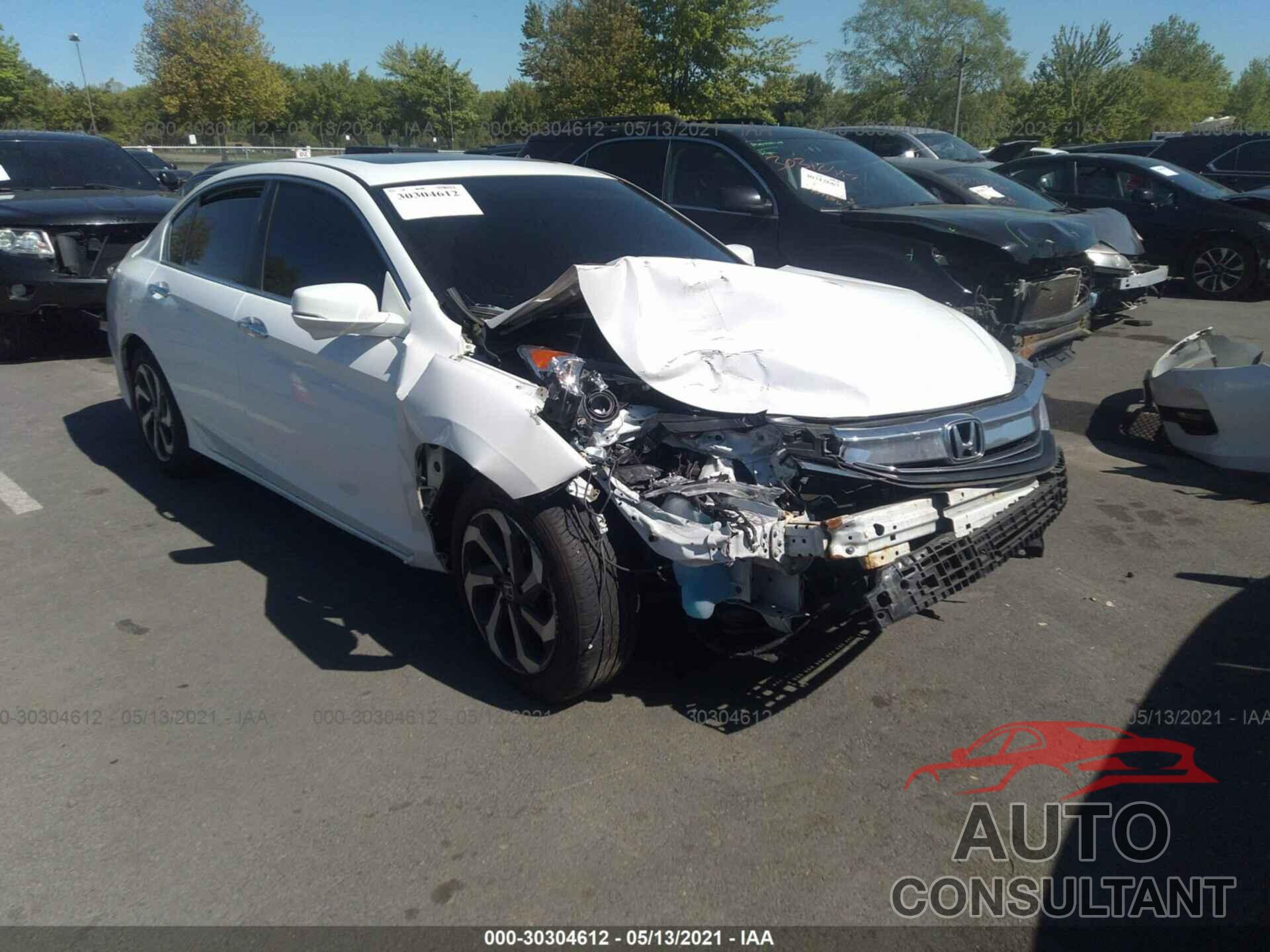 HONDA ACCORD SEDAN 2016 - 1HGCR2F76GA147528