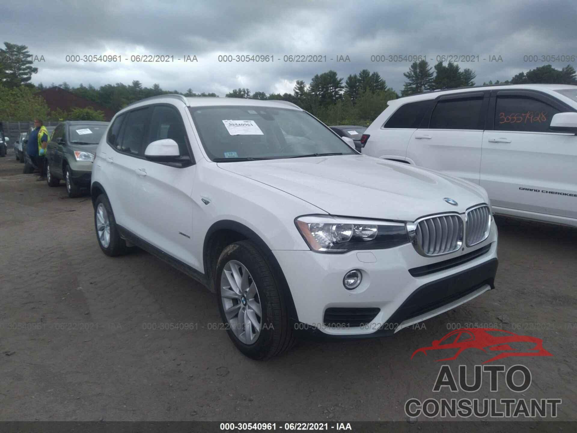 BMW X3 2017 - 5UXWX9C30H0W67810