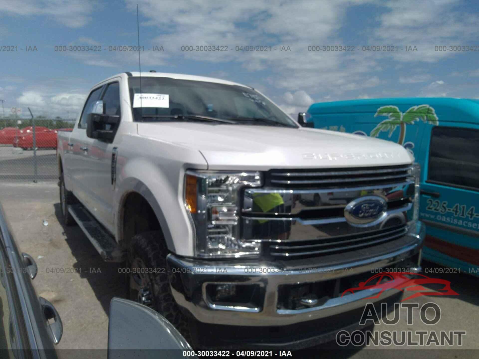 FORD SUPER DUTY F-250 SRW 2017 - 1FT7W2B69HEE74277