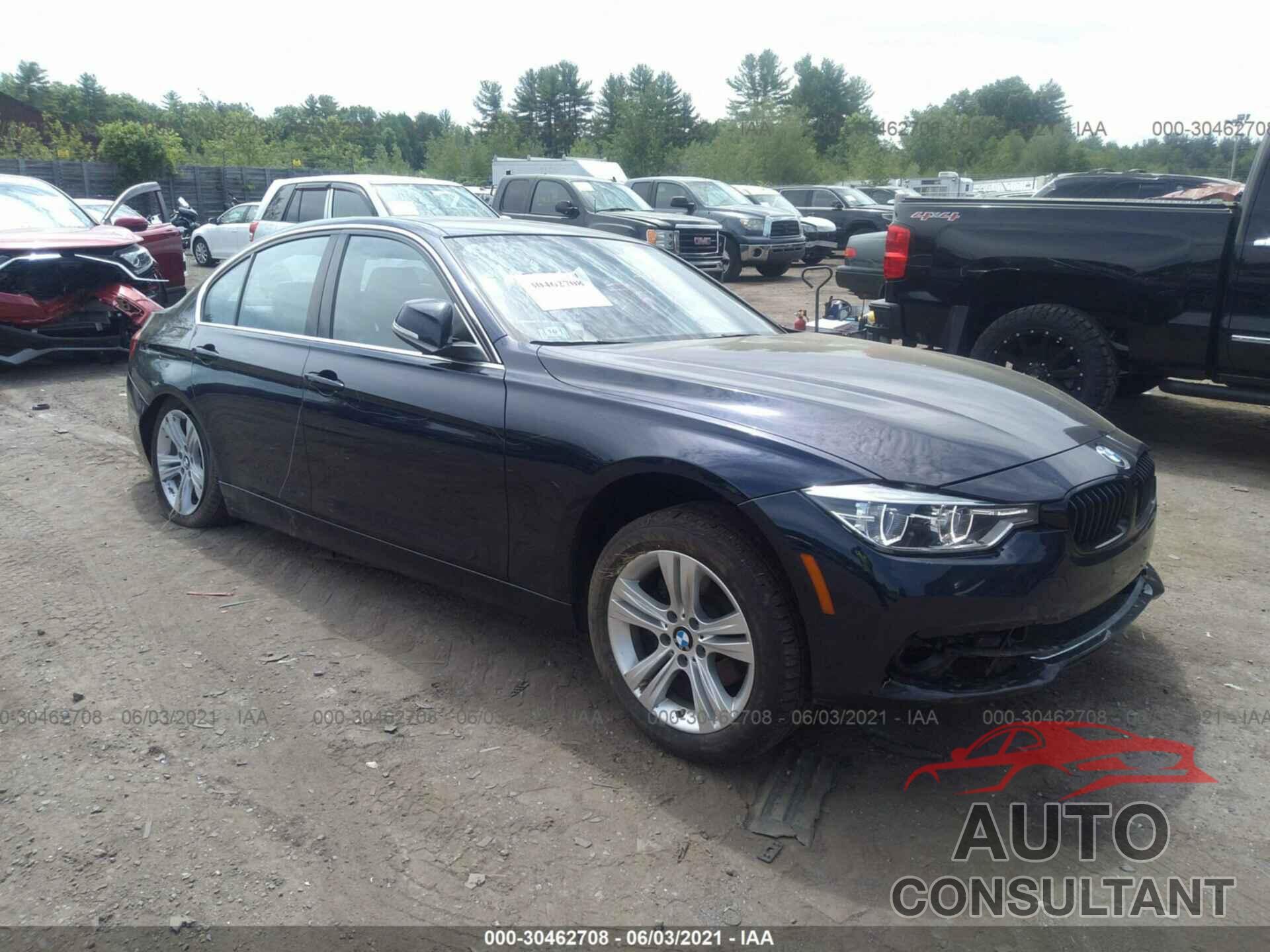 BMW 3 SERIES 2017 - WBA8D9G32HNU65953