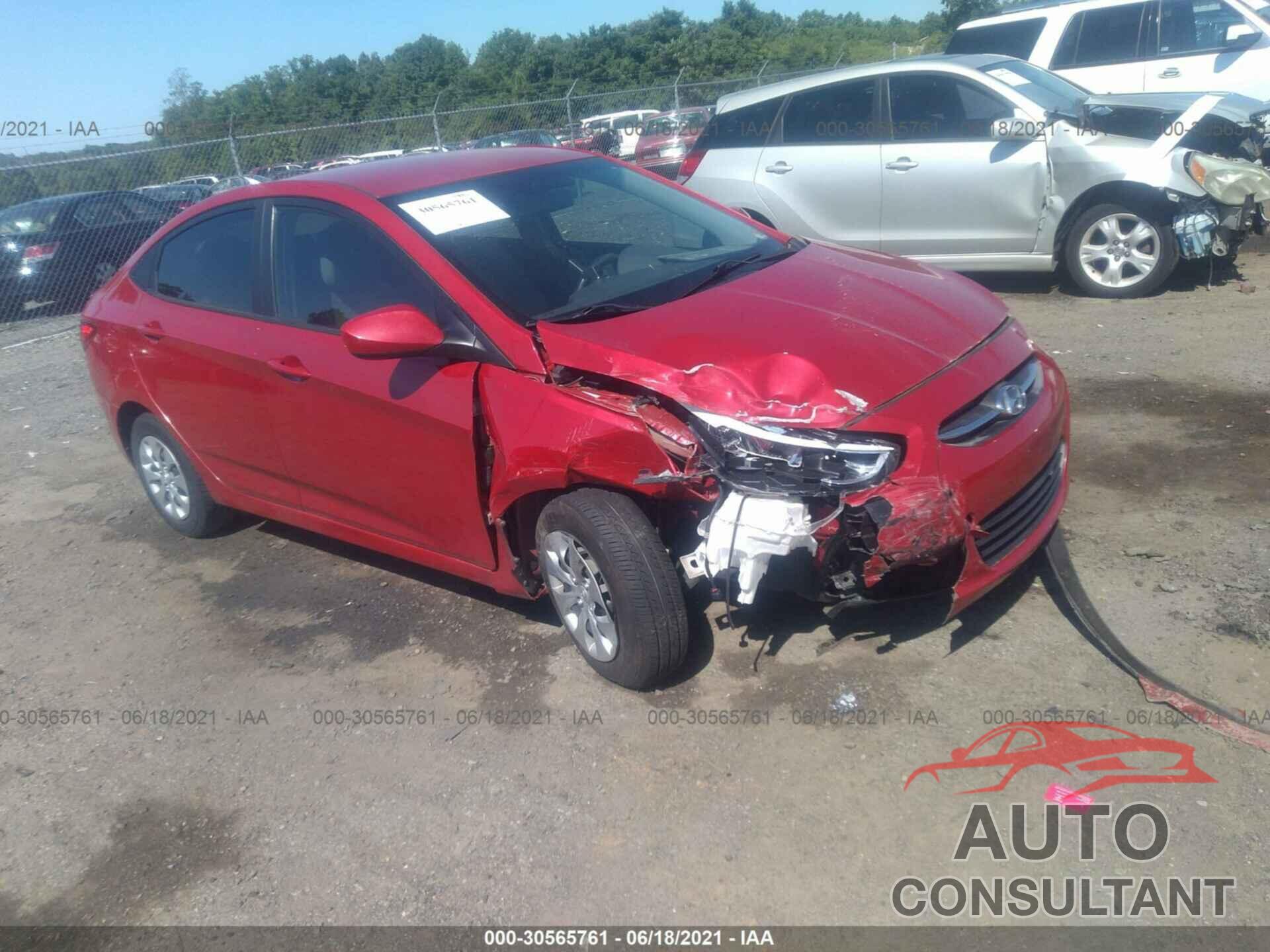 HYUNDAI ACCENT 2017 - KMHCT4AE5HU251425