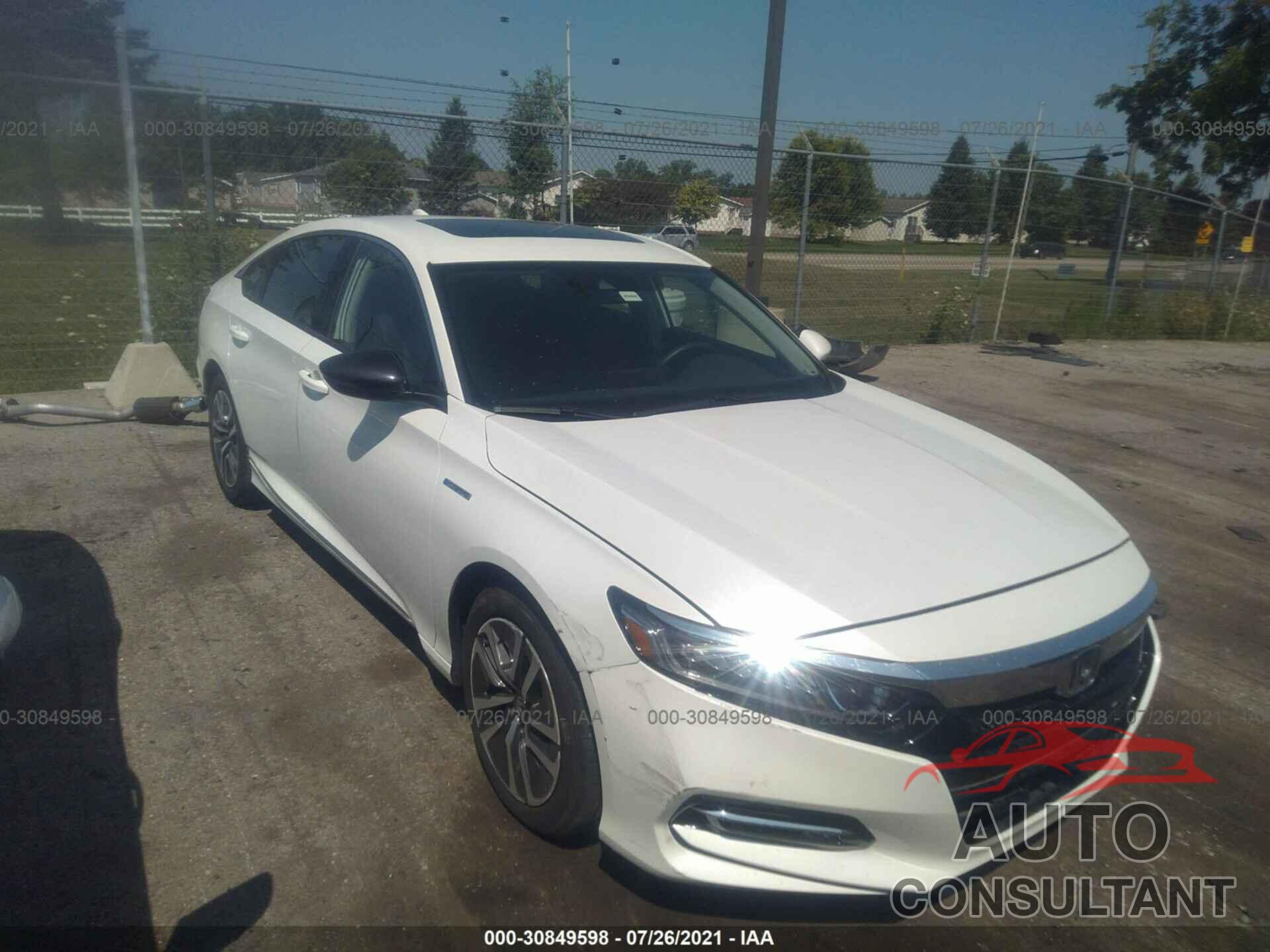 HONDA ACCORD HYBRID 2018 - 1HGCV3F59JA015418