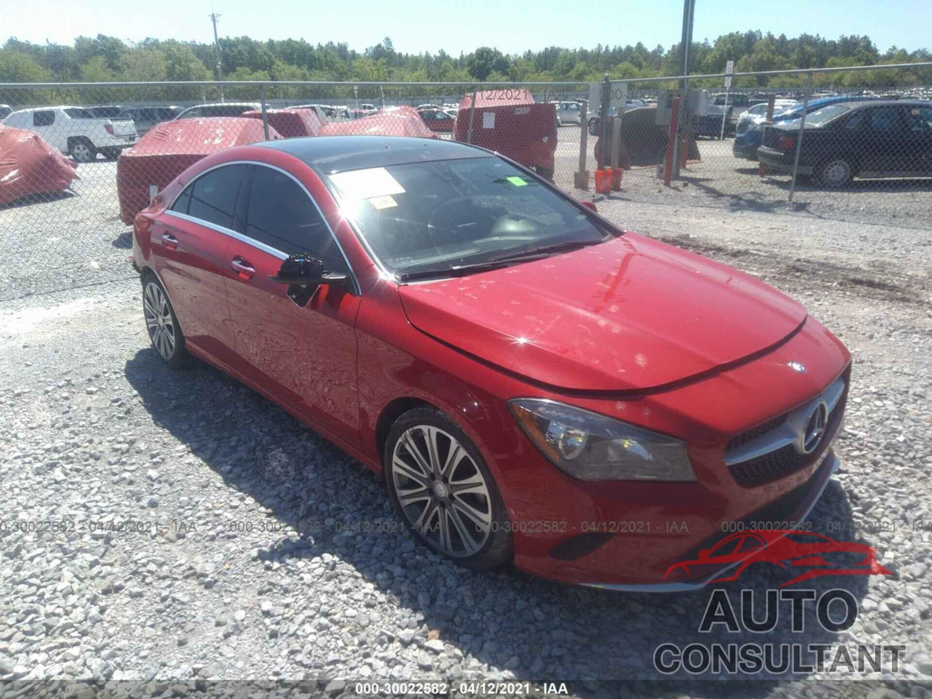 MERCEDES-BENZ CLA 2017 - WDDSJ4EB9HN468580