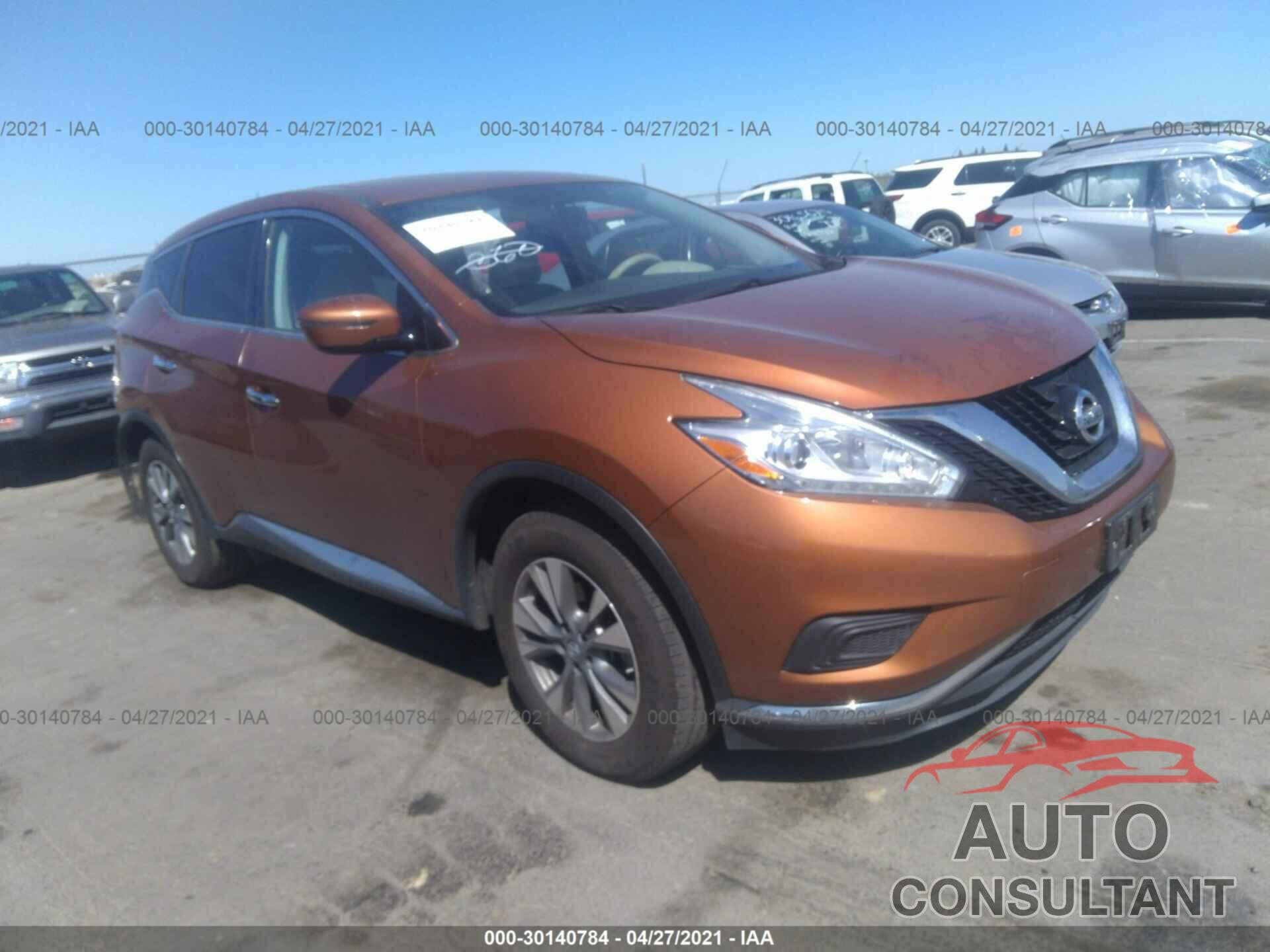 NISSAN MURANO 2016 - 5N1AZ2MG8GN101082