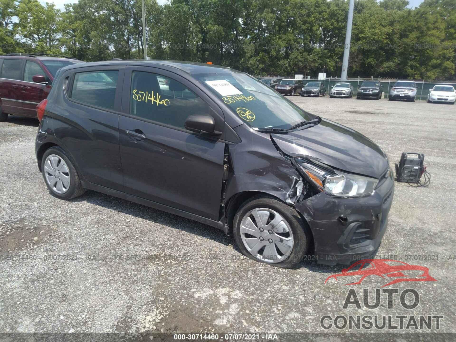 CHEVROLET SPARK 2016 - KL8CB6SA8GC602243