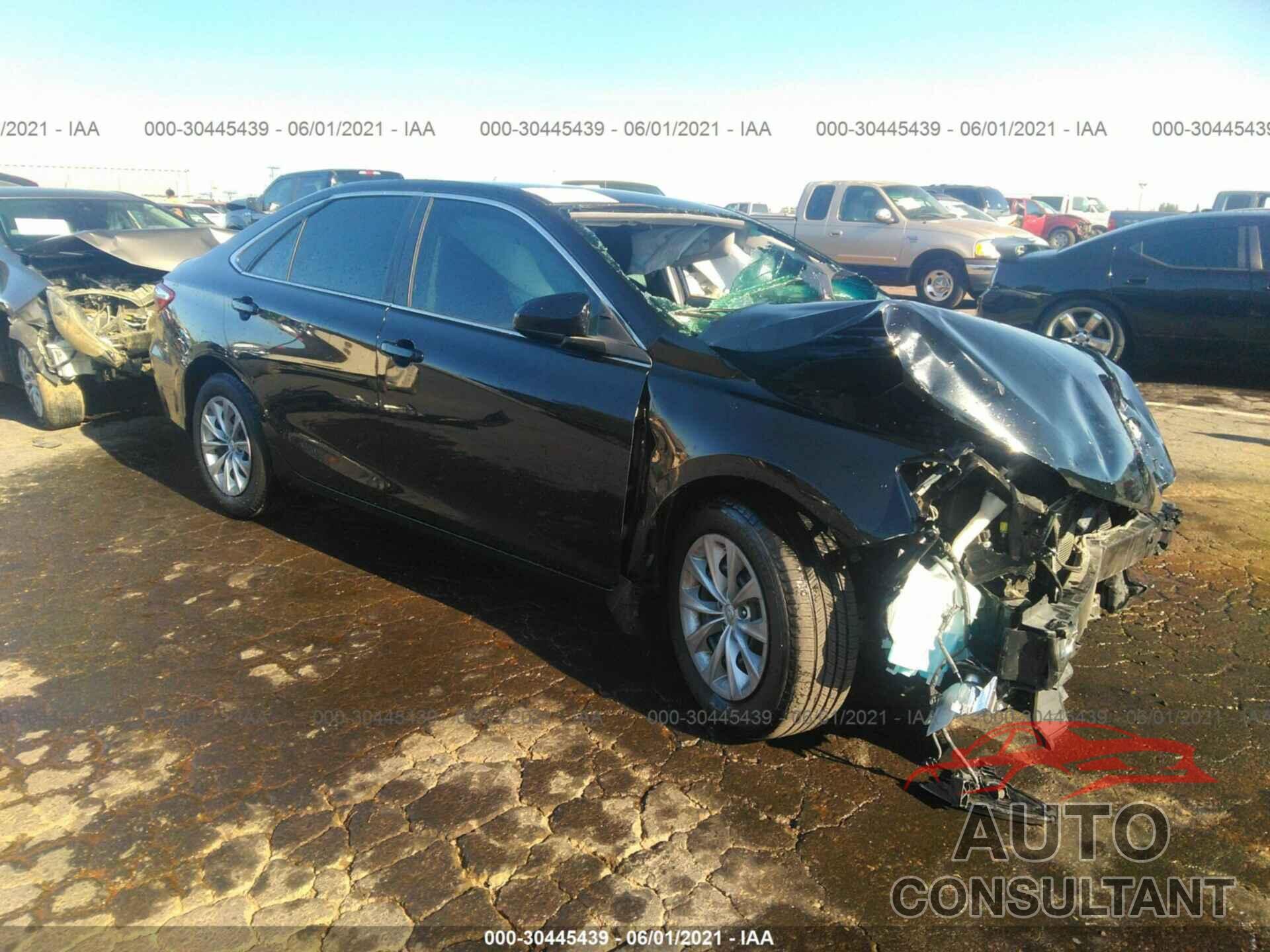 TOYOTA CAMRY 2016 - 4T4BF1FK6GR553407