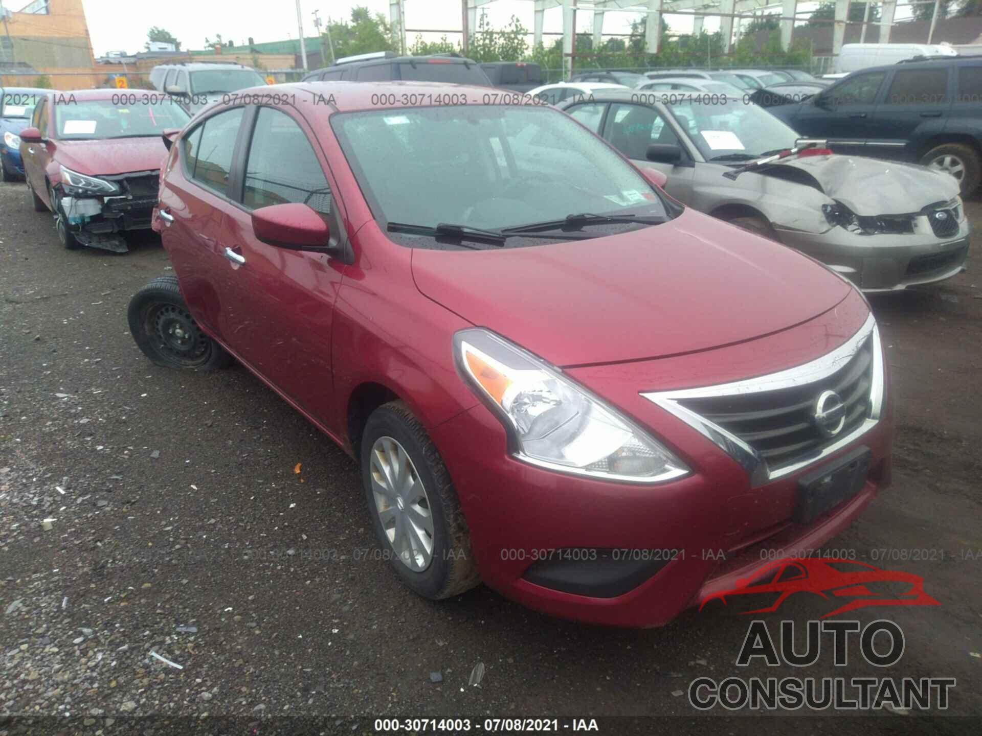 NISSAN VERSA 2016 - 3N1CN7AP7GL907931