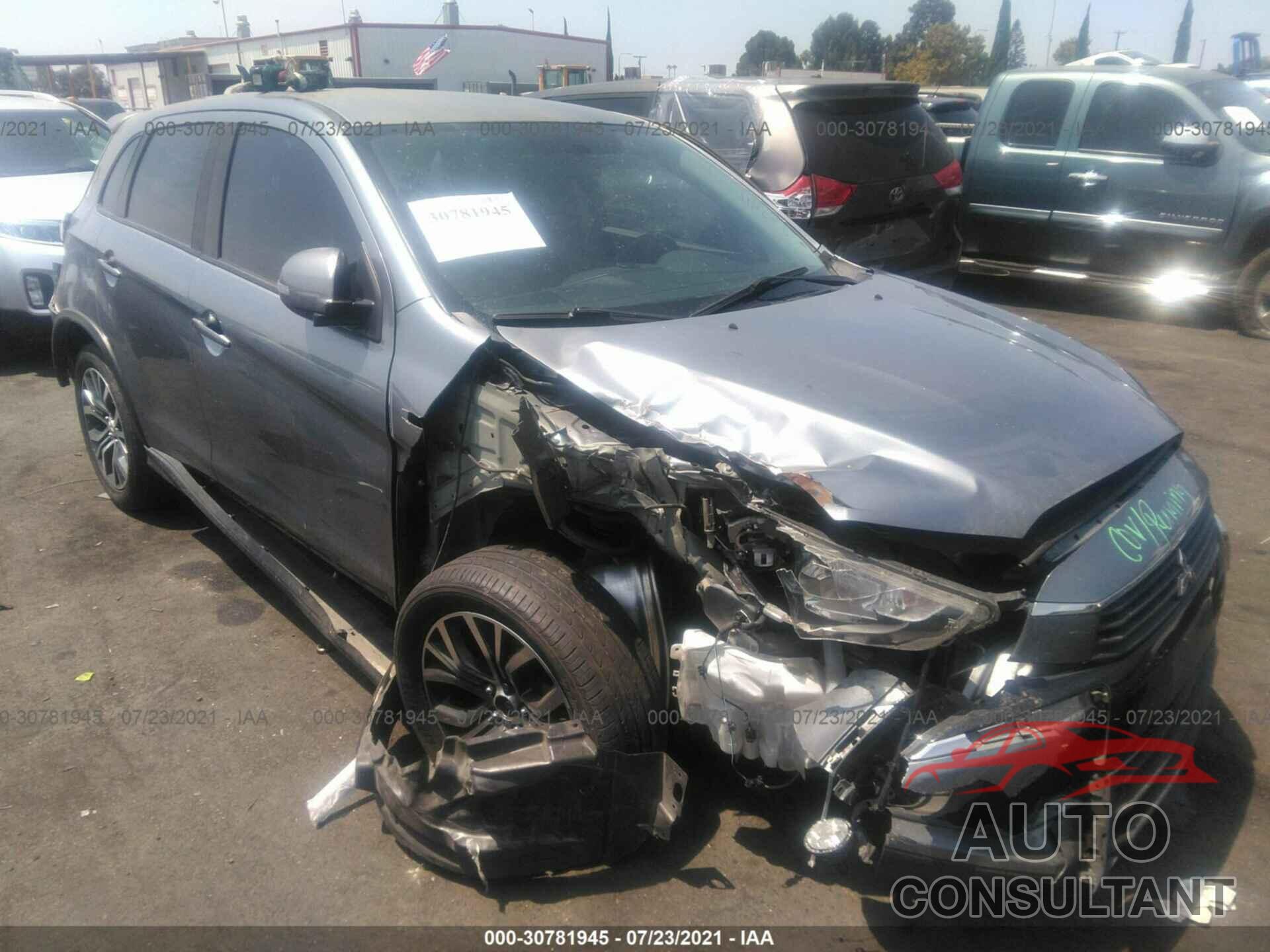 MITSUBISHI OUTLANDER SPORT 2016 - JA4AP3AWXGZ047122