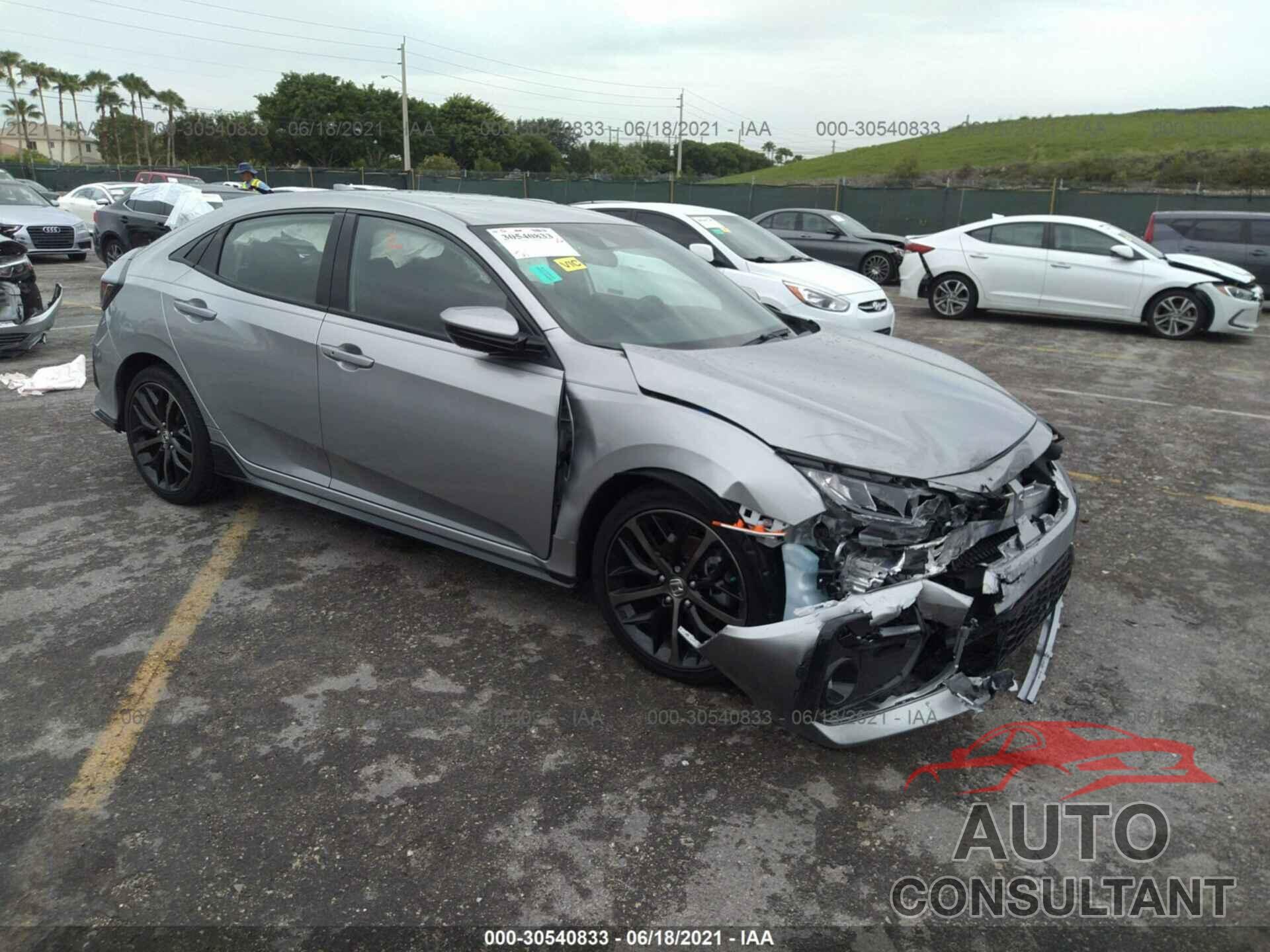 HONDA CIVIC HATCHBACK 2021 - SHHFK7H43MU211008