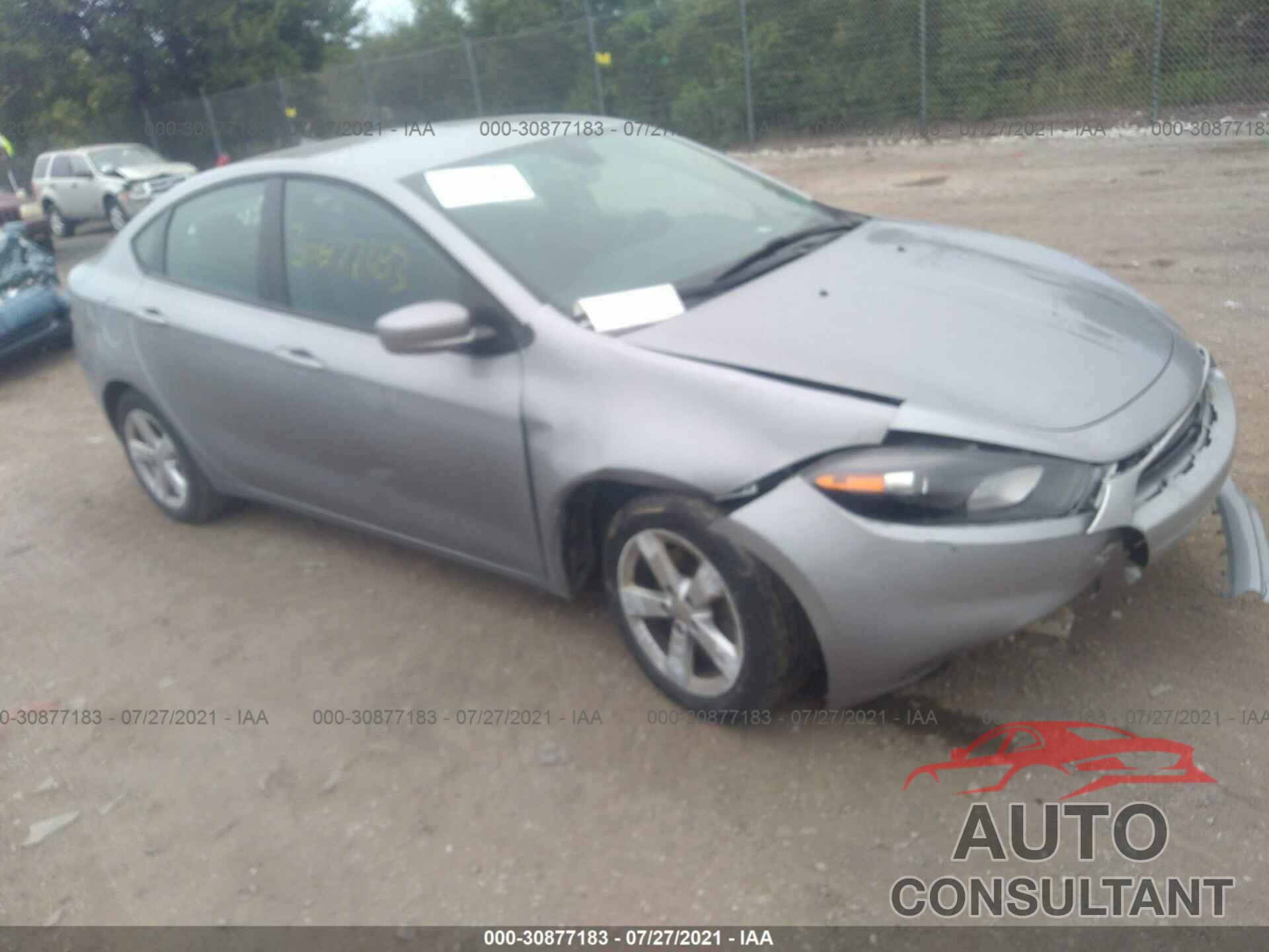 DODGE DART 2016 - 1C3CDFBA8GD605062