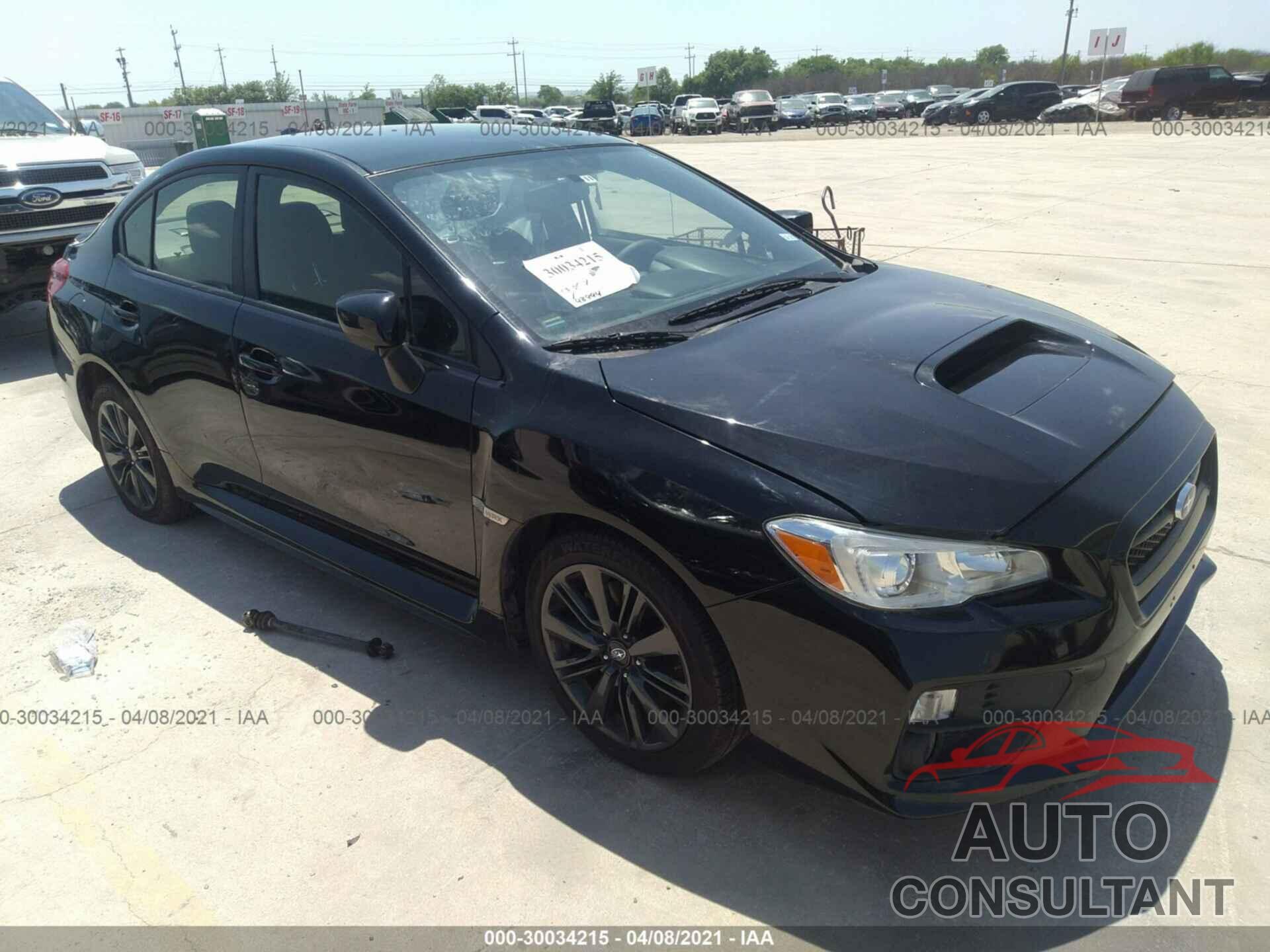 SUBARU WRX 2016 - JF1VA1B63G9817632