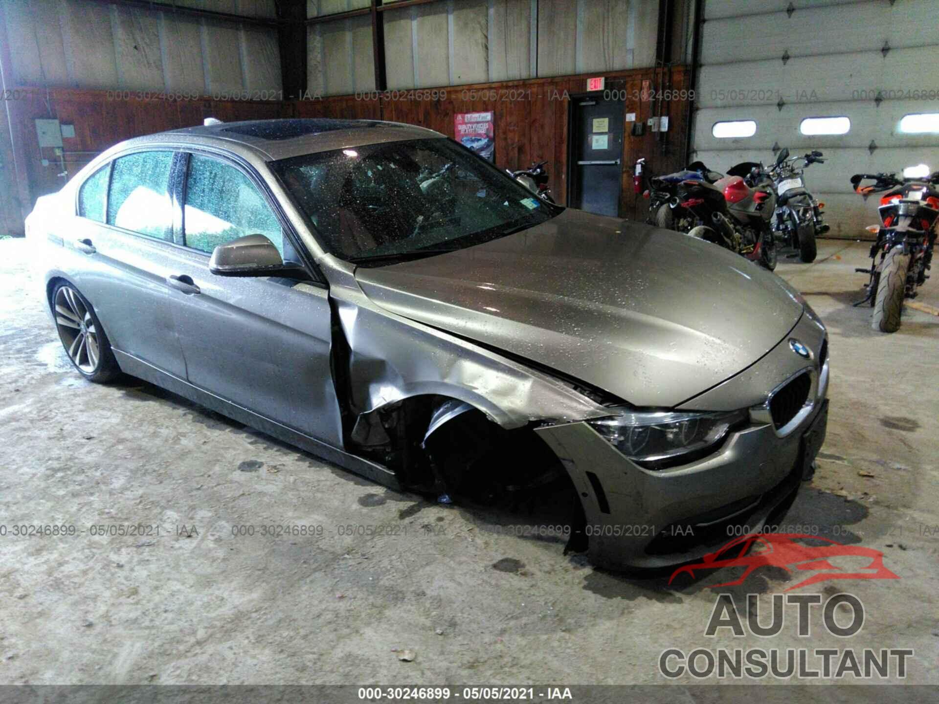BMW 3 SERIES 2016 - WBA8E3G56GNT75554