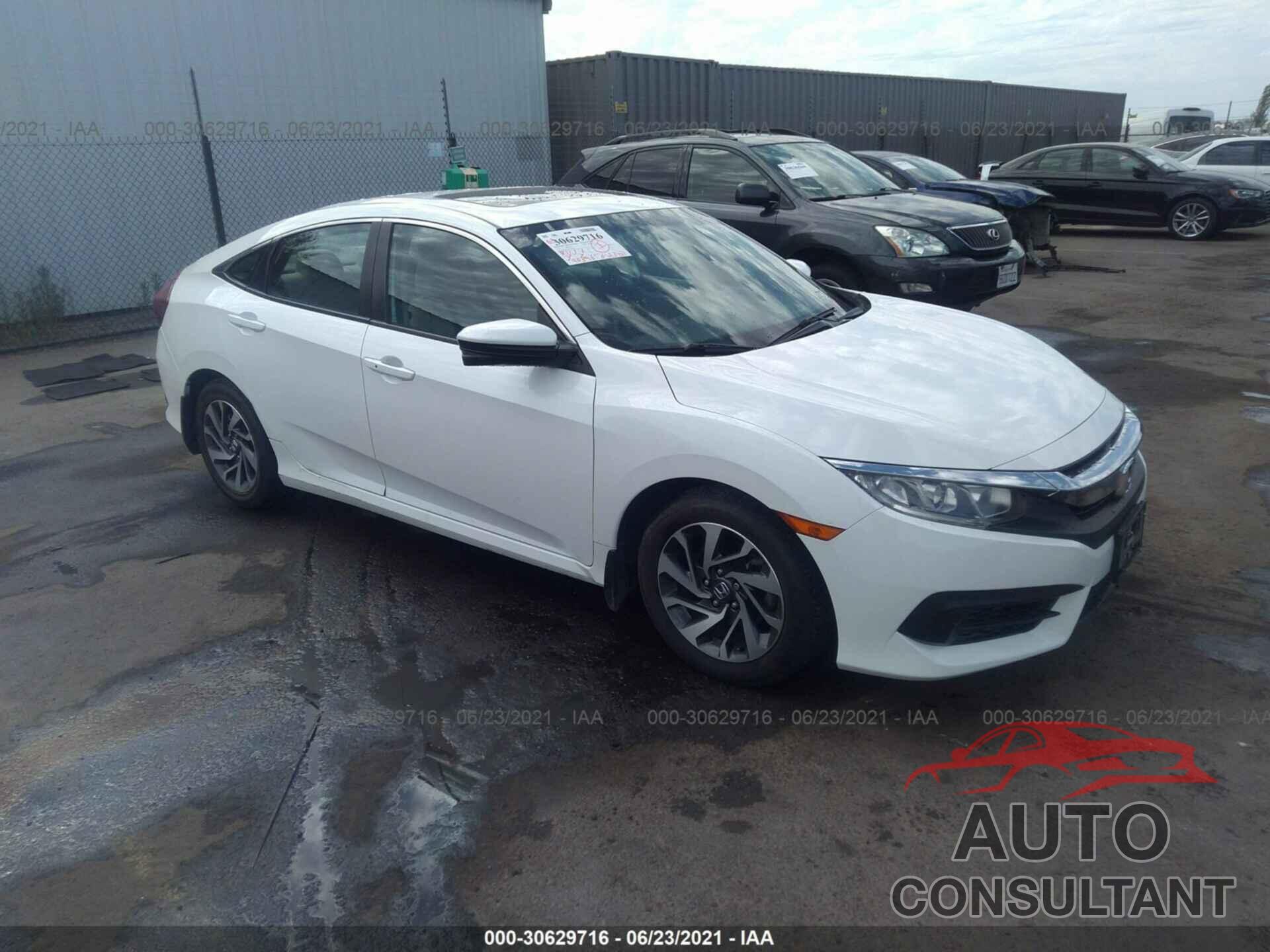 HONDA CIVIC SEDAN 2016 - 19XFC2F7XGE219454