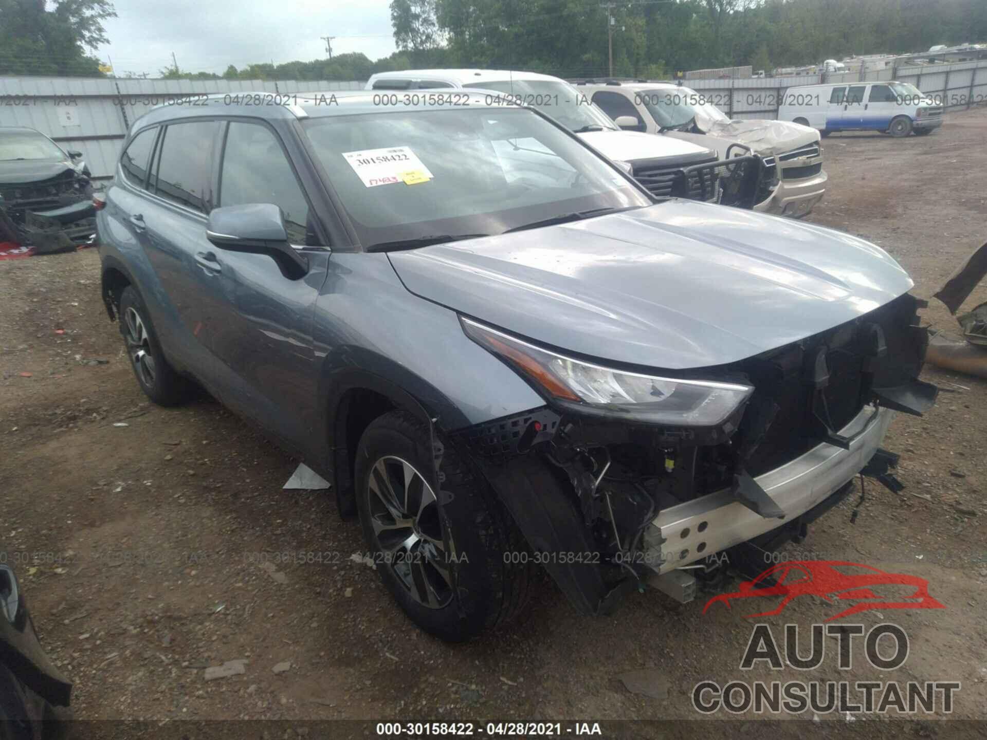 TOYOTA HIGHLANDER 2020 - 5TDGZRAHXLS014776