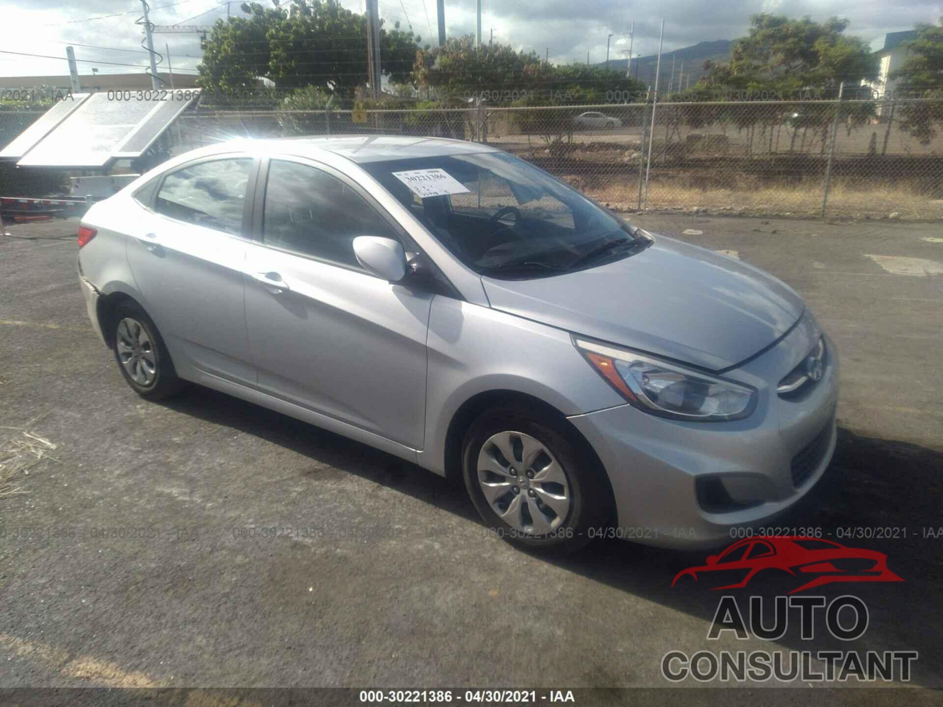 HYUNDAI ACCENT 2016 - KMHCT4AE6GU061955