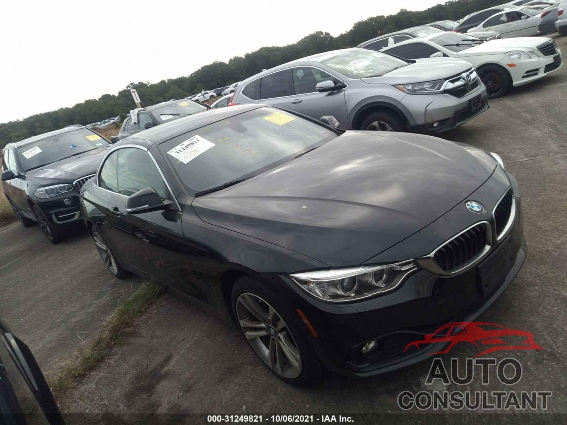 BMW 4 SERIES 2017 - WBA4U9C57H5D44358