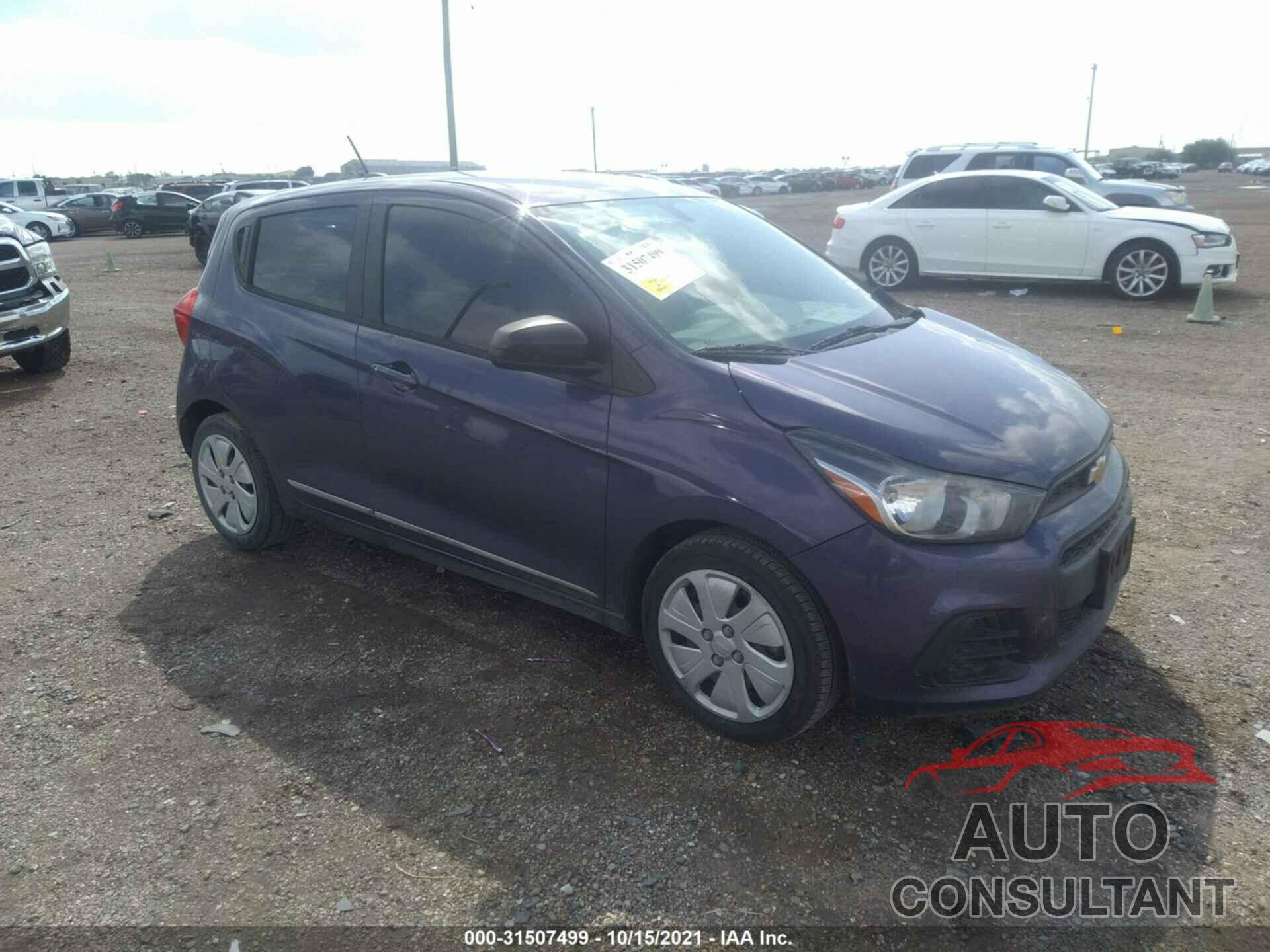 CHEVROLET SPARK 2017 - KL8CB6SA4HC818558