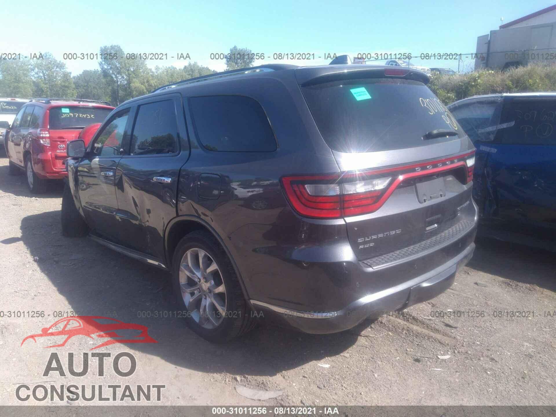 DODGE DURANGO 2016 - 1C4RDJEG9GC300829