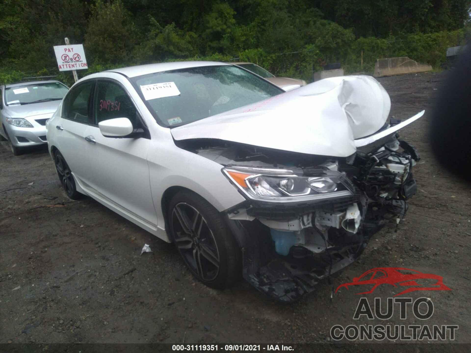 HONDA ACCORD SEDAN 2017 - 1HGCR2F17HA238790