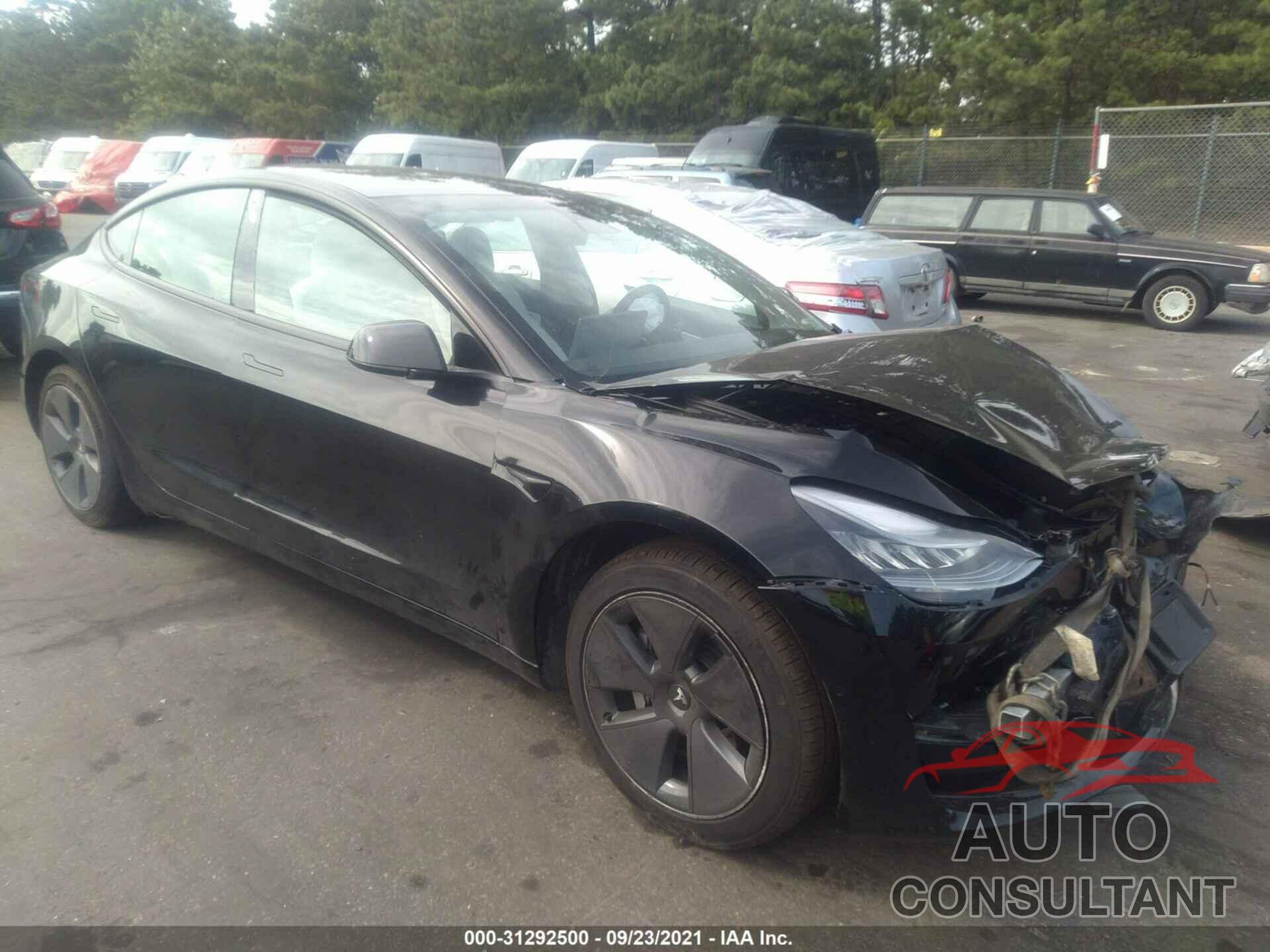 TESLA MODEL 3 2021 - 5YJ3E1EB6MF858482