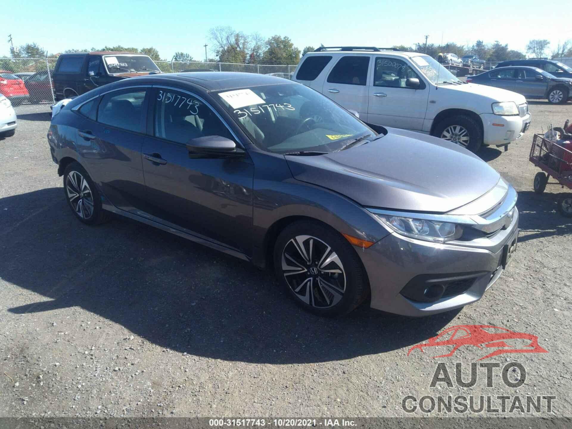 HONDA CIVIC SEDAN 2016 - 19XFC1F80GE034588