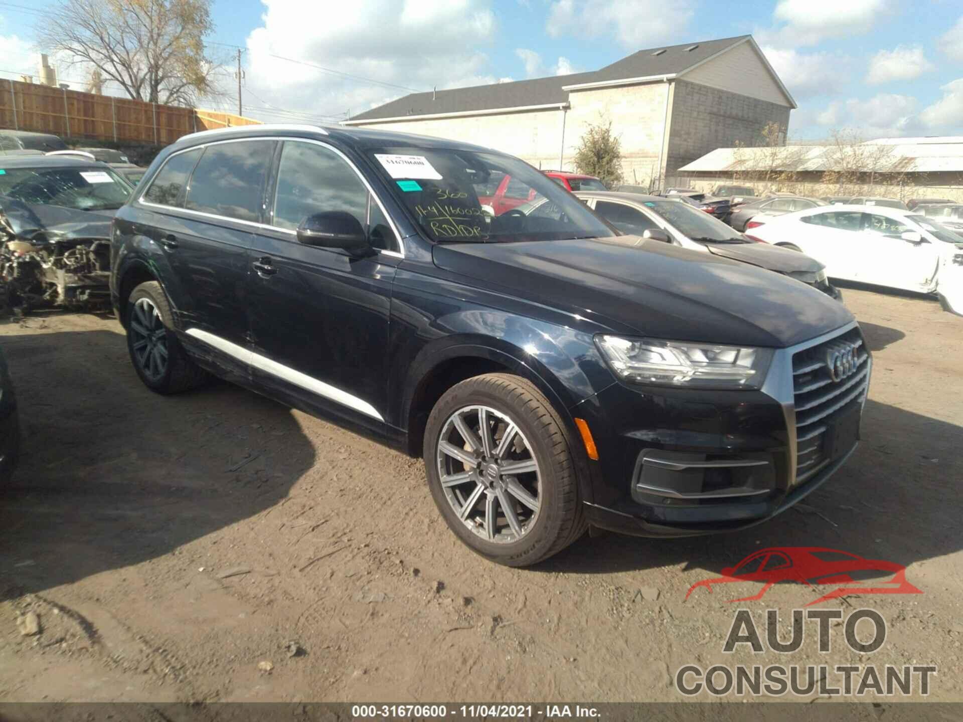 AUDI Q7 2017 - WA1LAAF77HD025027